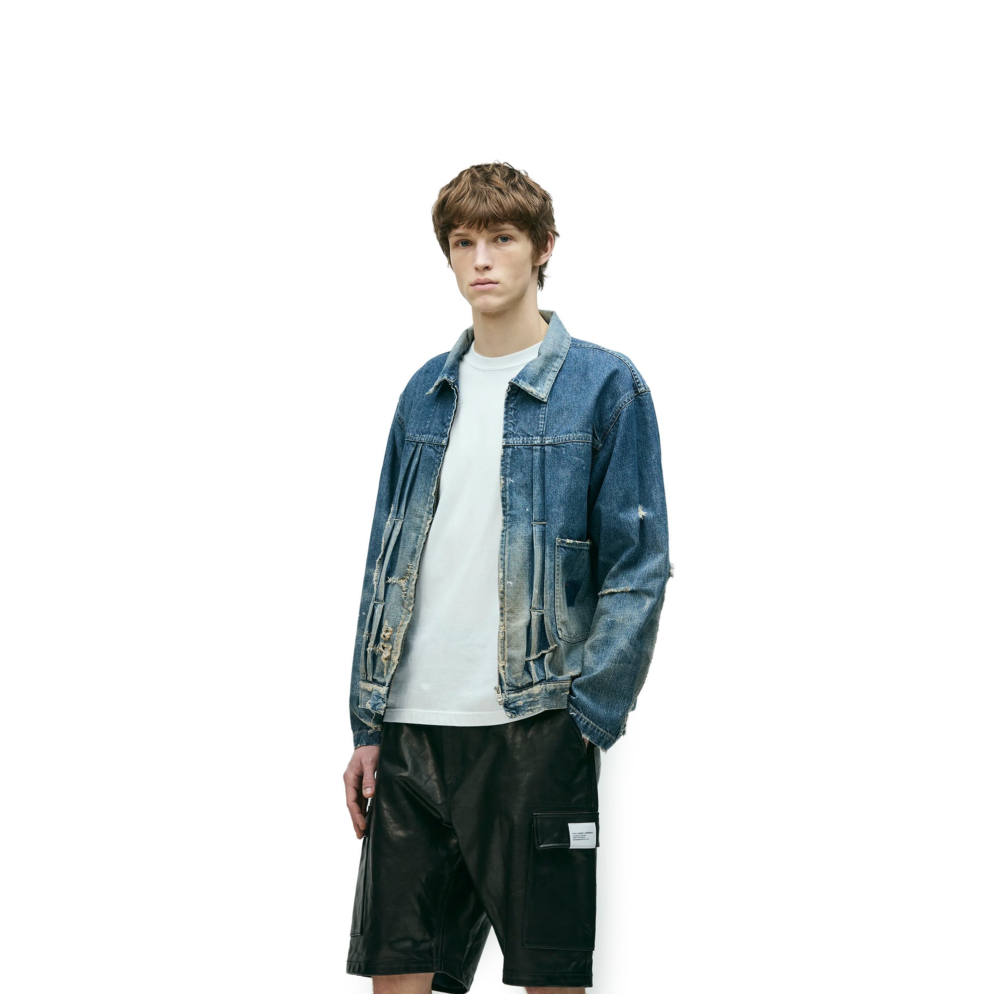 Neighborhood Savage LW Denim Zip Jacket 'Indigo' - ROOTED