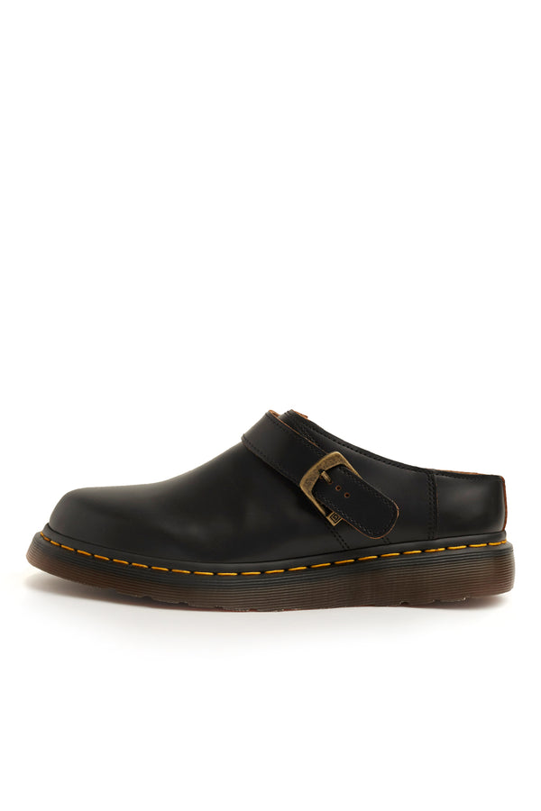 Dr Martens Isham Mule 'Black' - ROOTED