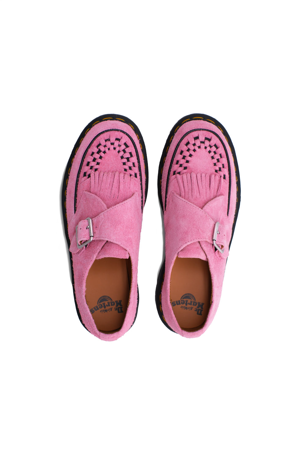 Dr Martens Ramsey Monk KLT 'Fondant Pink/Desert Oasis Suede' - ROOTED