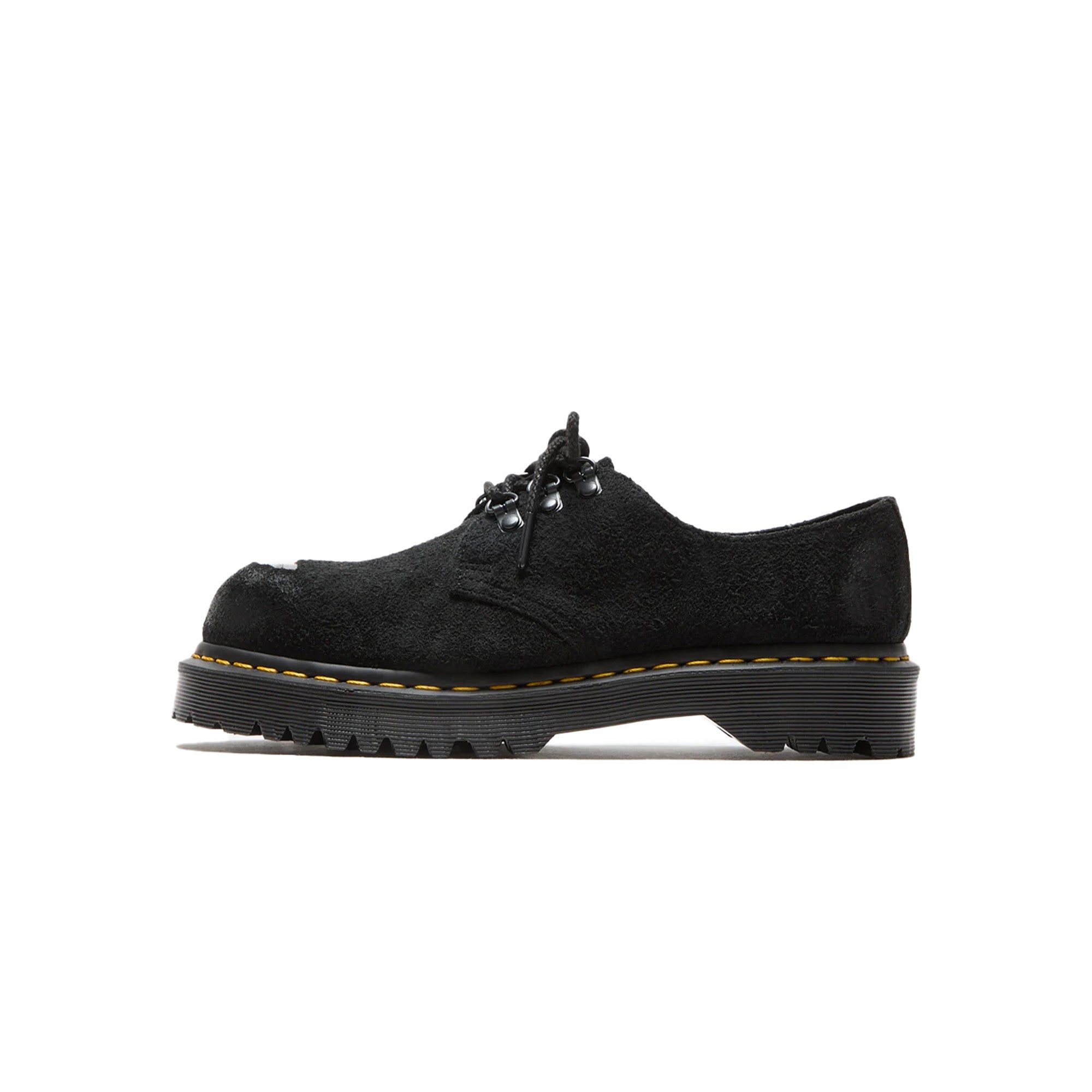 Dr Martens 1461 ST 'Black Burnished Hairy Suede'