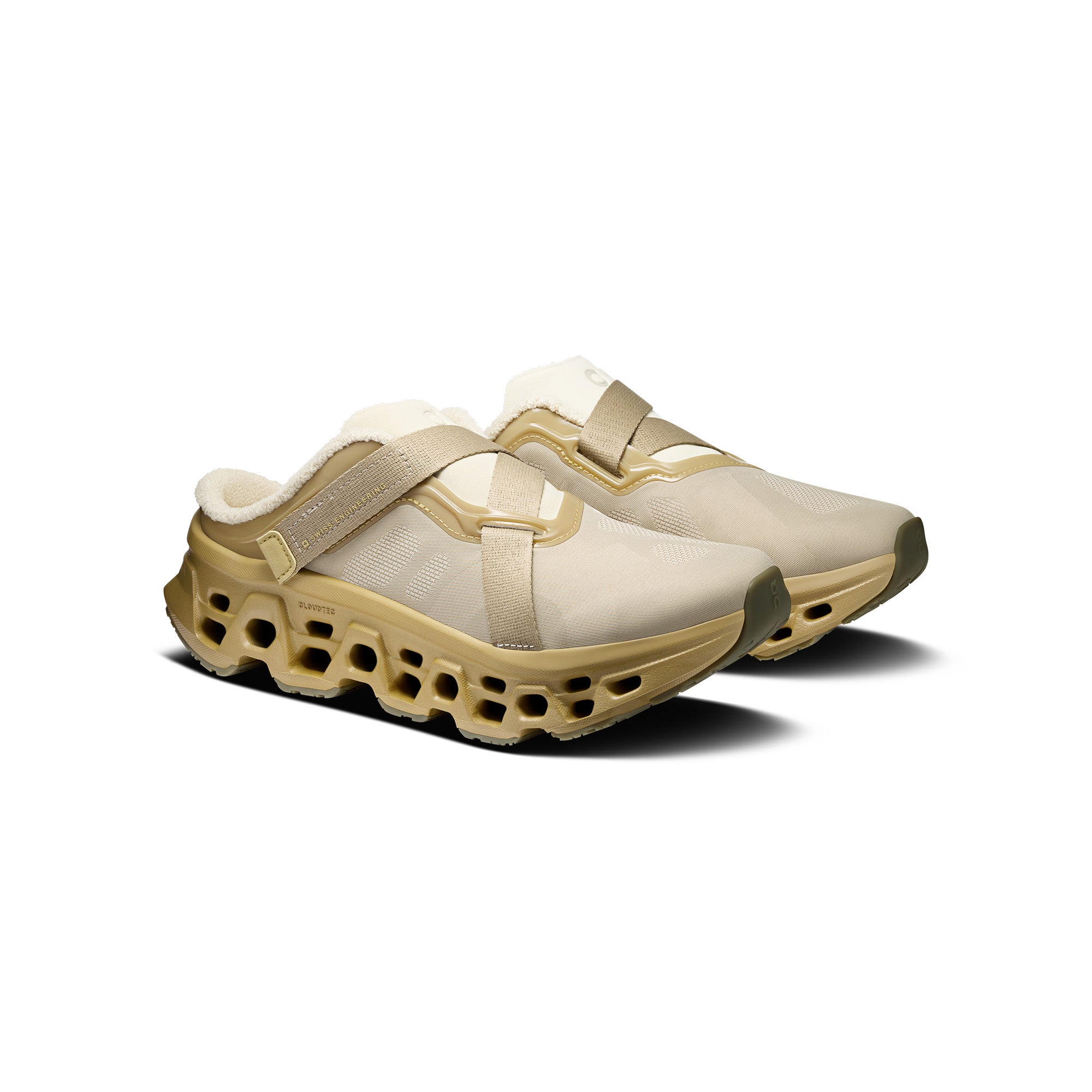 Womens On x FKA Twigs Cloudmonster 3 Mule 'Loess/Hare' - ROOTED