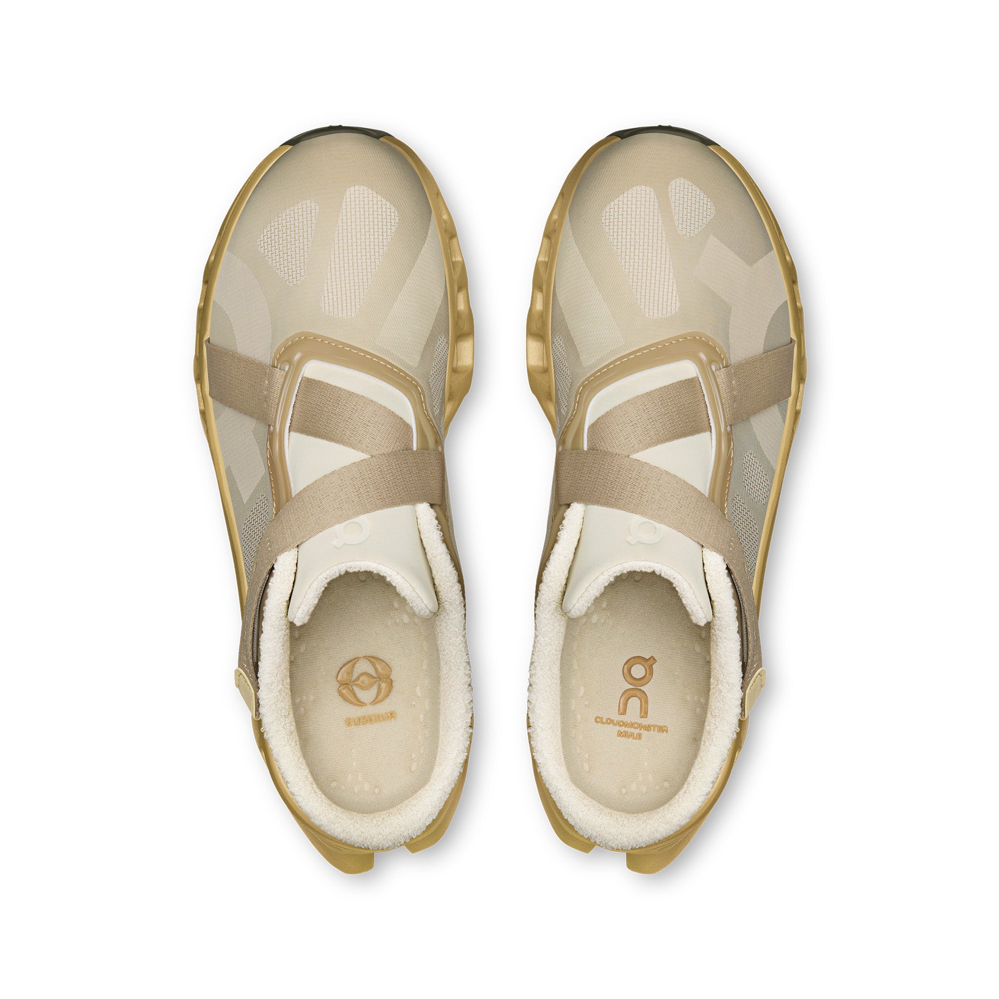 Womens On x FKA Twigs Cloudmonster 3 Mule 'Loess/Hare' - ROOTED