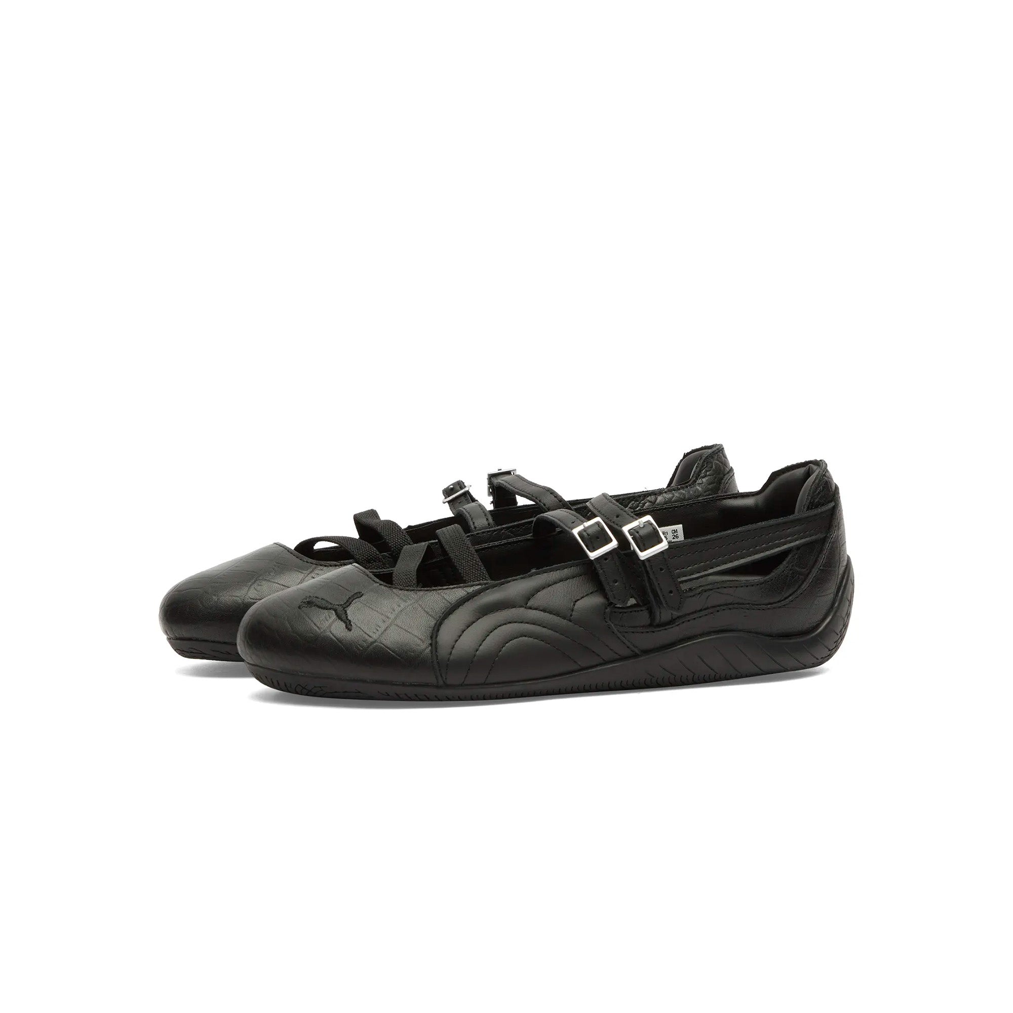 Womens Puma Speedcat Ballet Croc 'Black/Cool Grey' - ROOTED