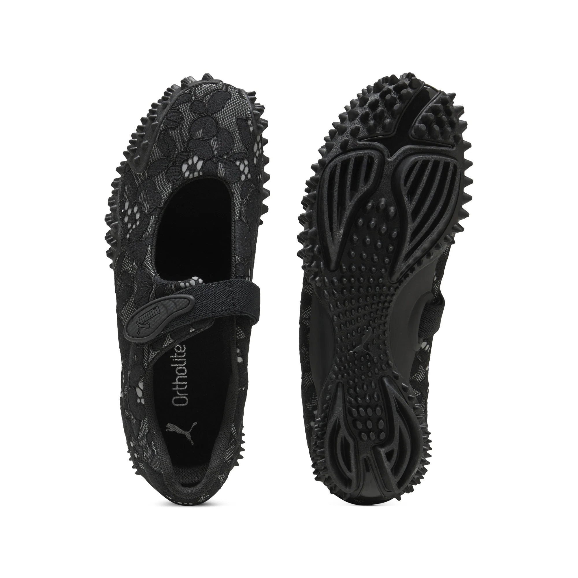 Womens Puma Mostro Fey Lace 'Black' - ROOTED