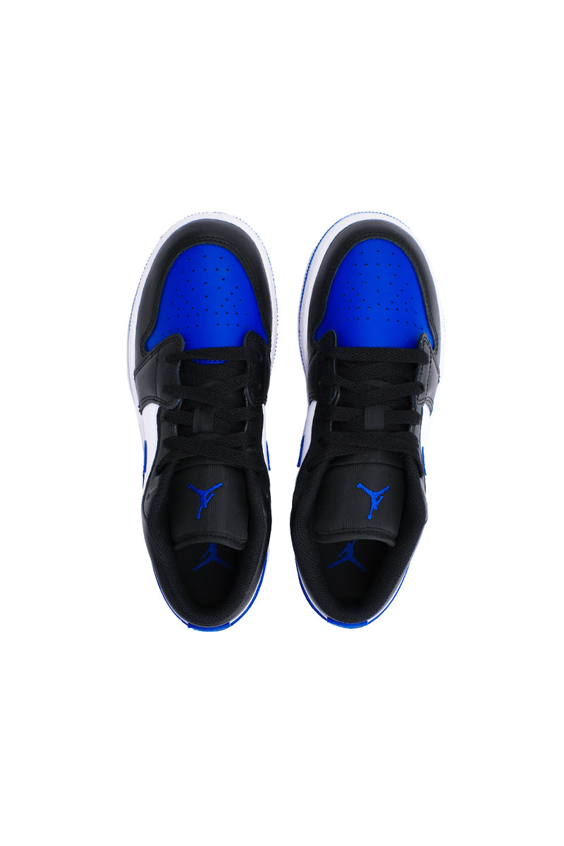 Air Jordan Kids 1 Low 'White/Royal Blue' - ROOTED