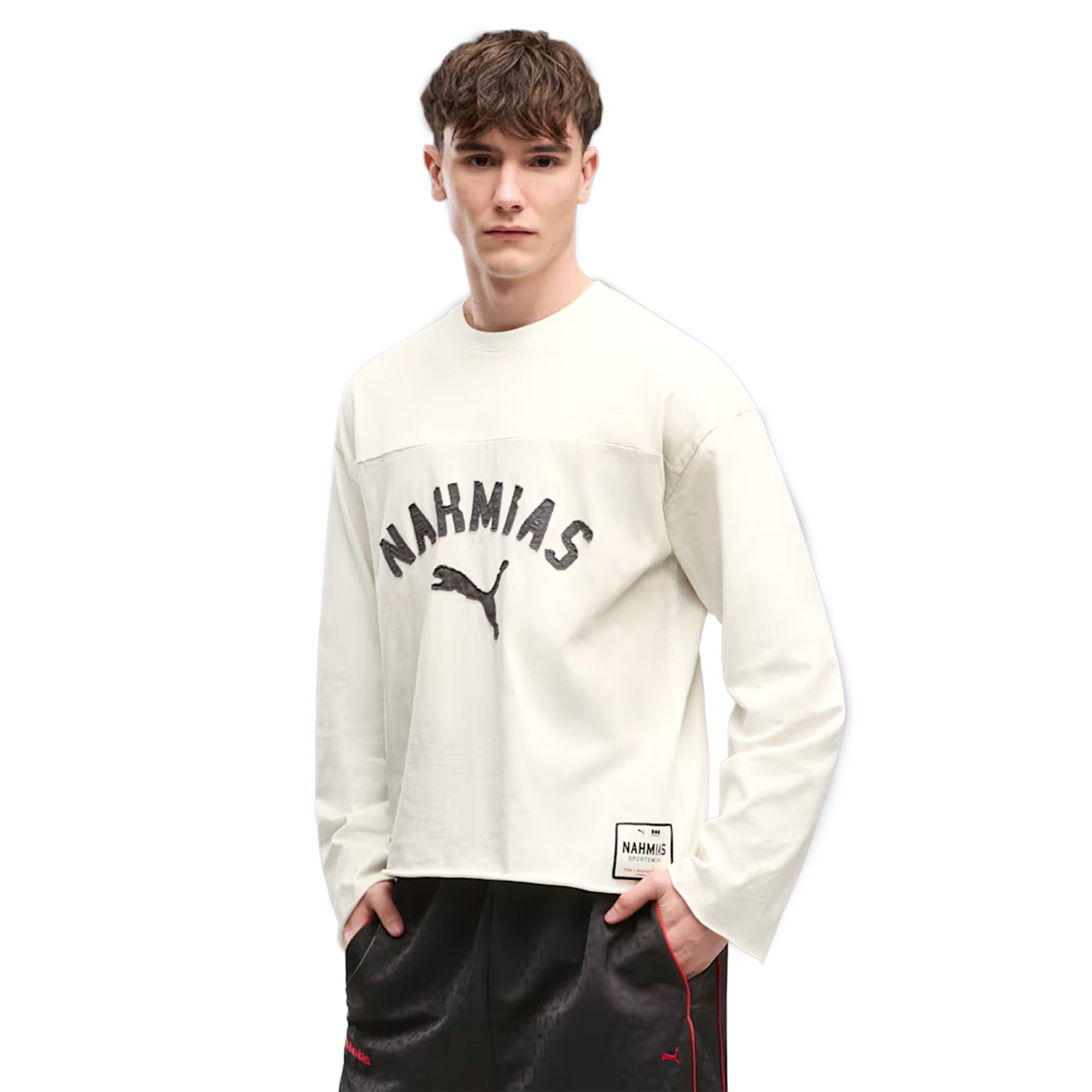 Puma x Nahmias LS Tee 'Warm White' - ROOTED