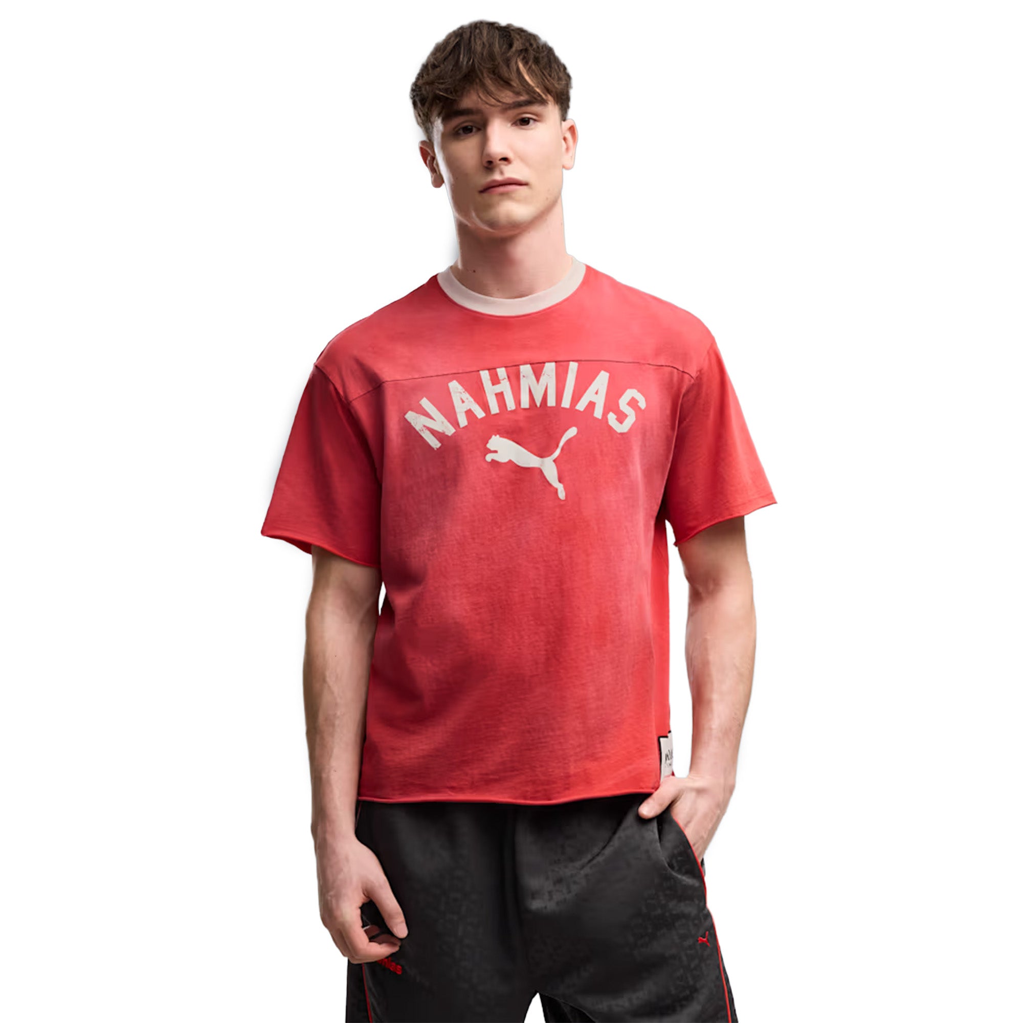 Puma x Nahmias Graphic Tee 'Candy Apple' - ROOTED