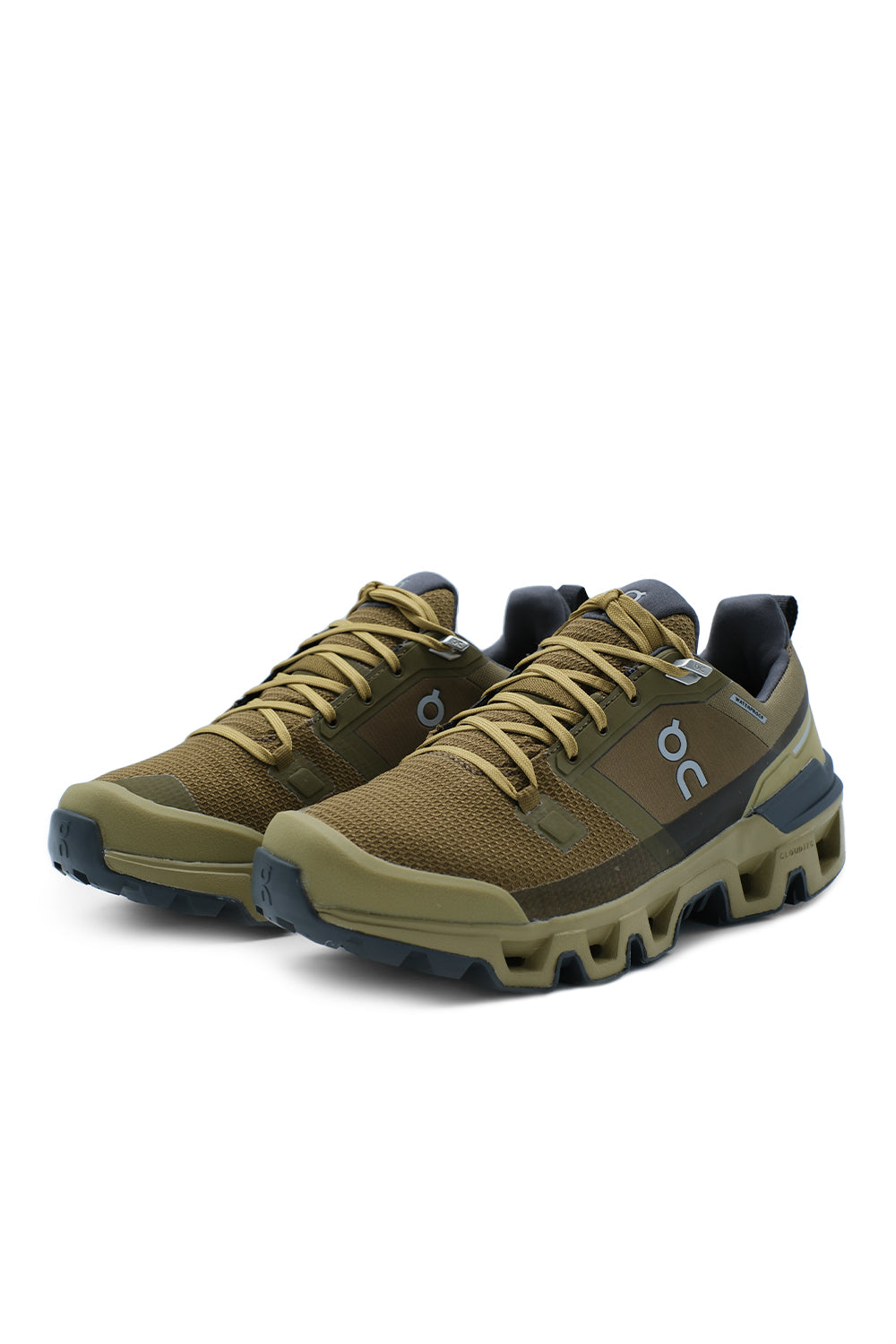 On Womens Cloudwander Waterproof 'Hunter/Safari' - ROOTED