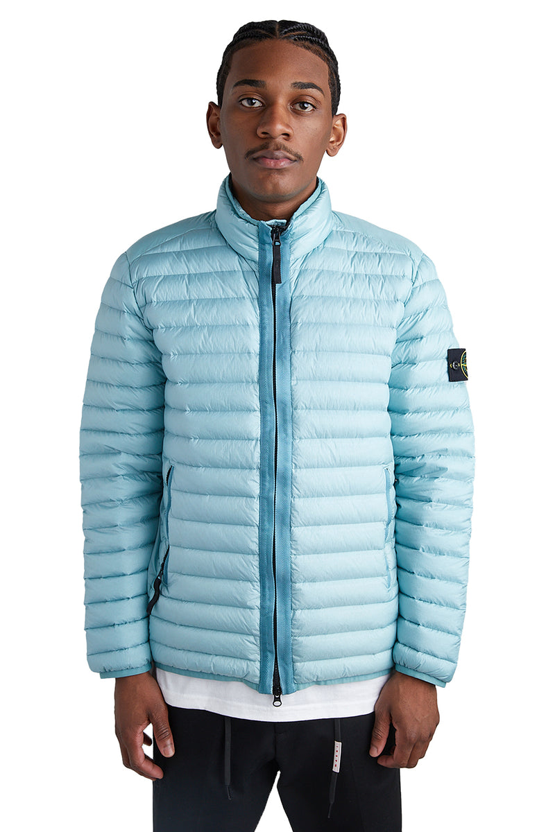 Stone Island Light Weight Packable Down Jacket 'Sky Blue' - ROOTED