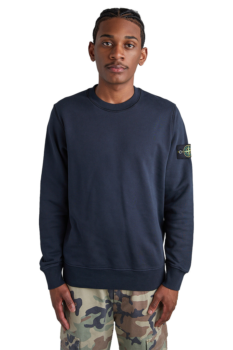 Stone island navy crew neck sweatshirt Clearance