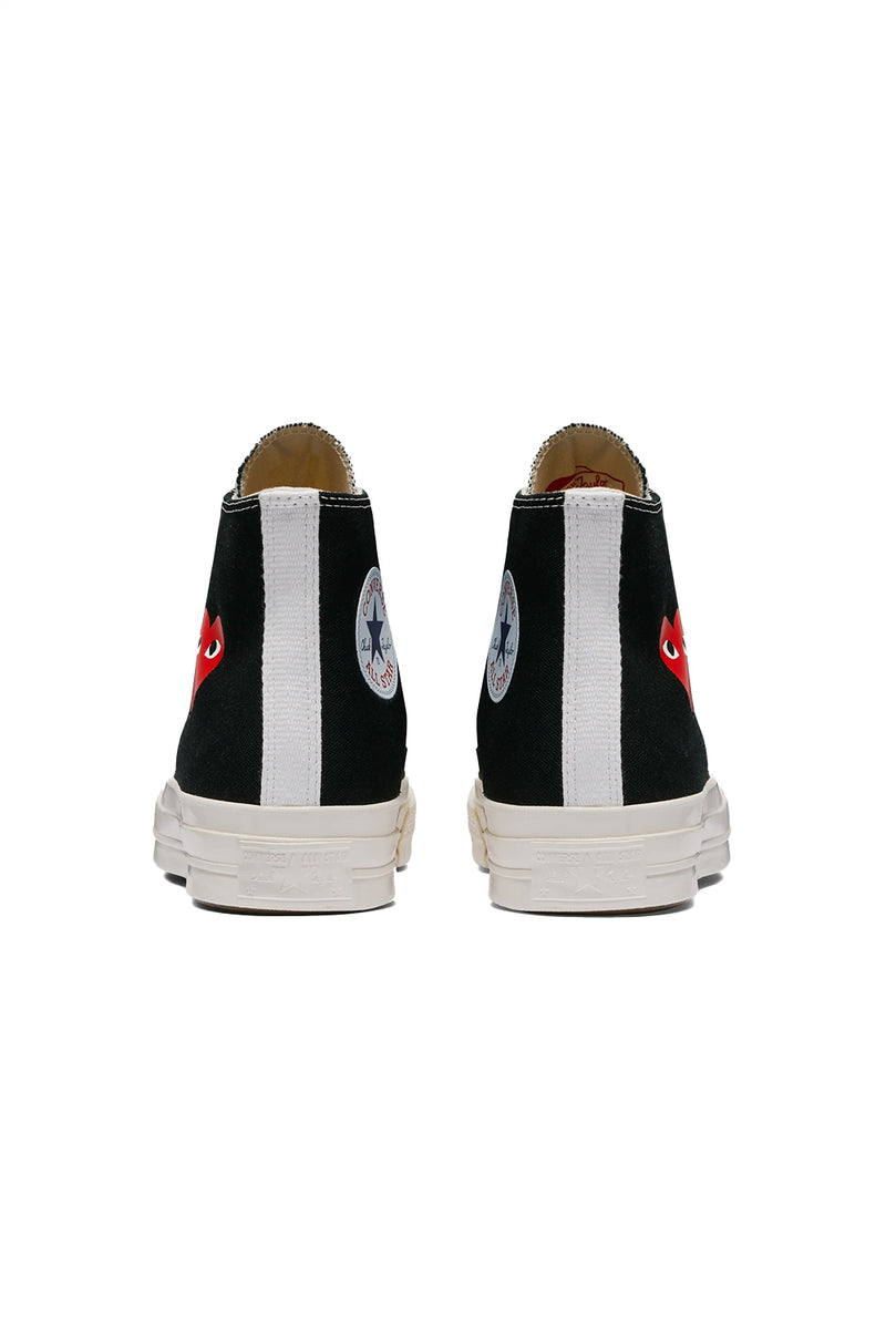 COMME des GARÇONS Play Converse Chuck 70 Small Heart 'Black'