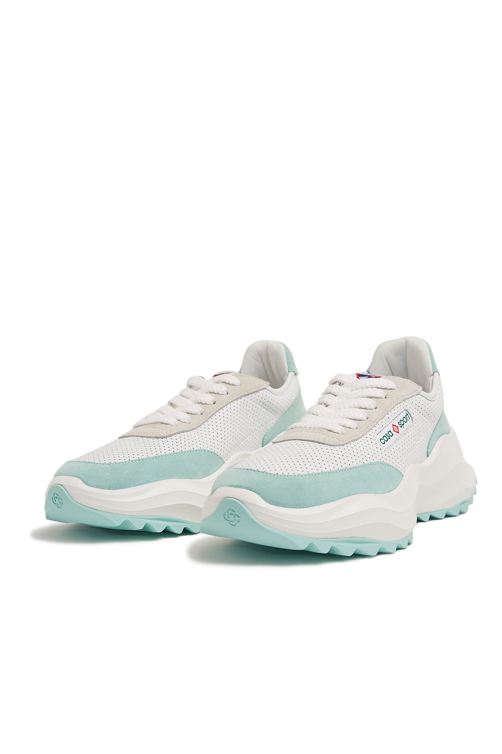 Casablanca Atlantis Sneaker 'White/Mint' - ROOTED