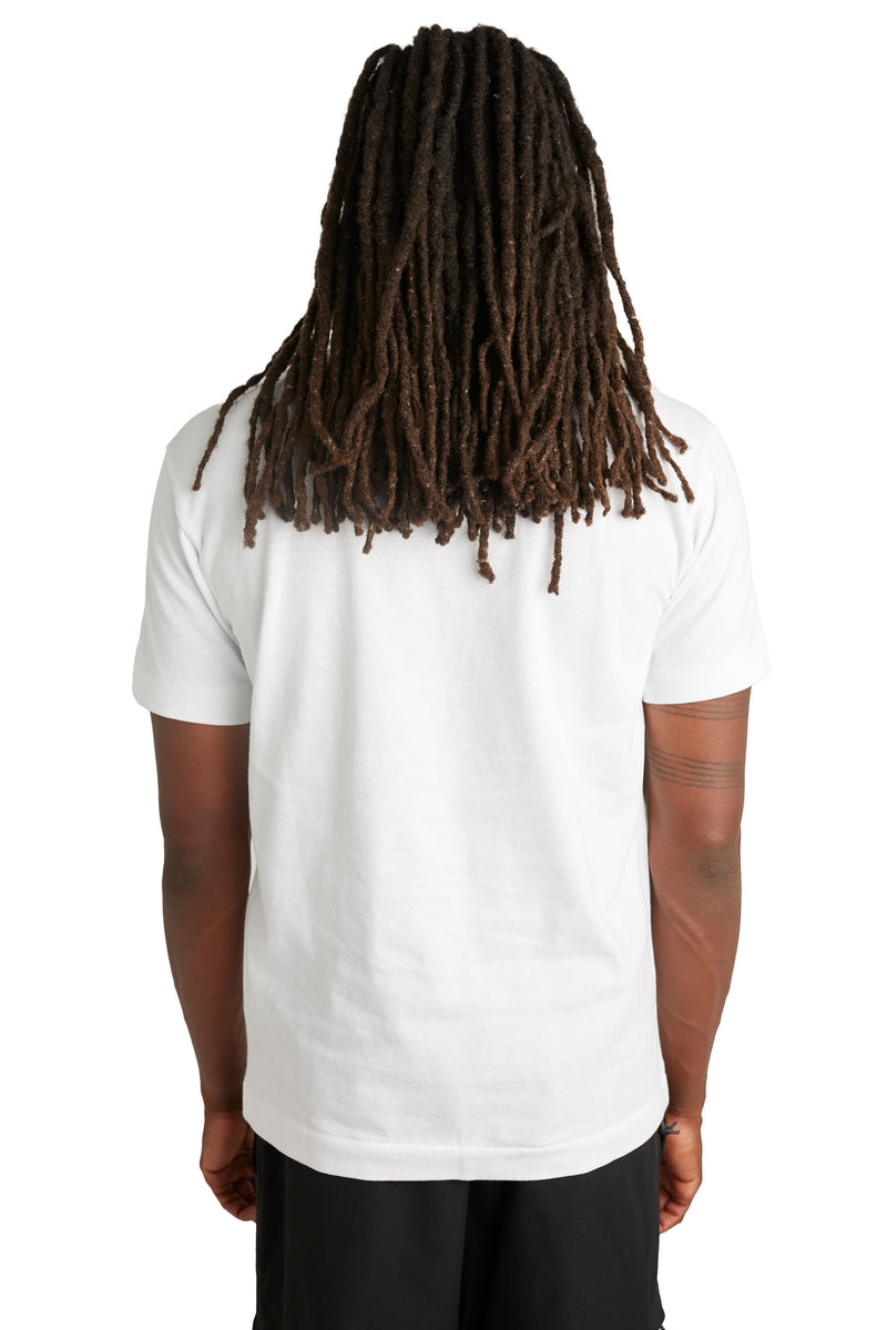 COMME des GARÇONS PLAY Logo T-Shirt 'White/Black' - ROOTED