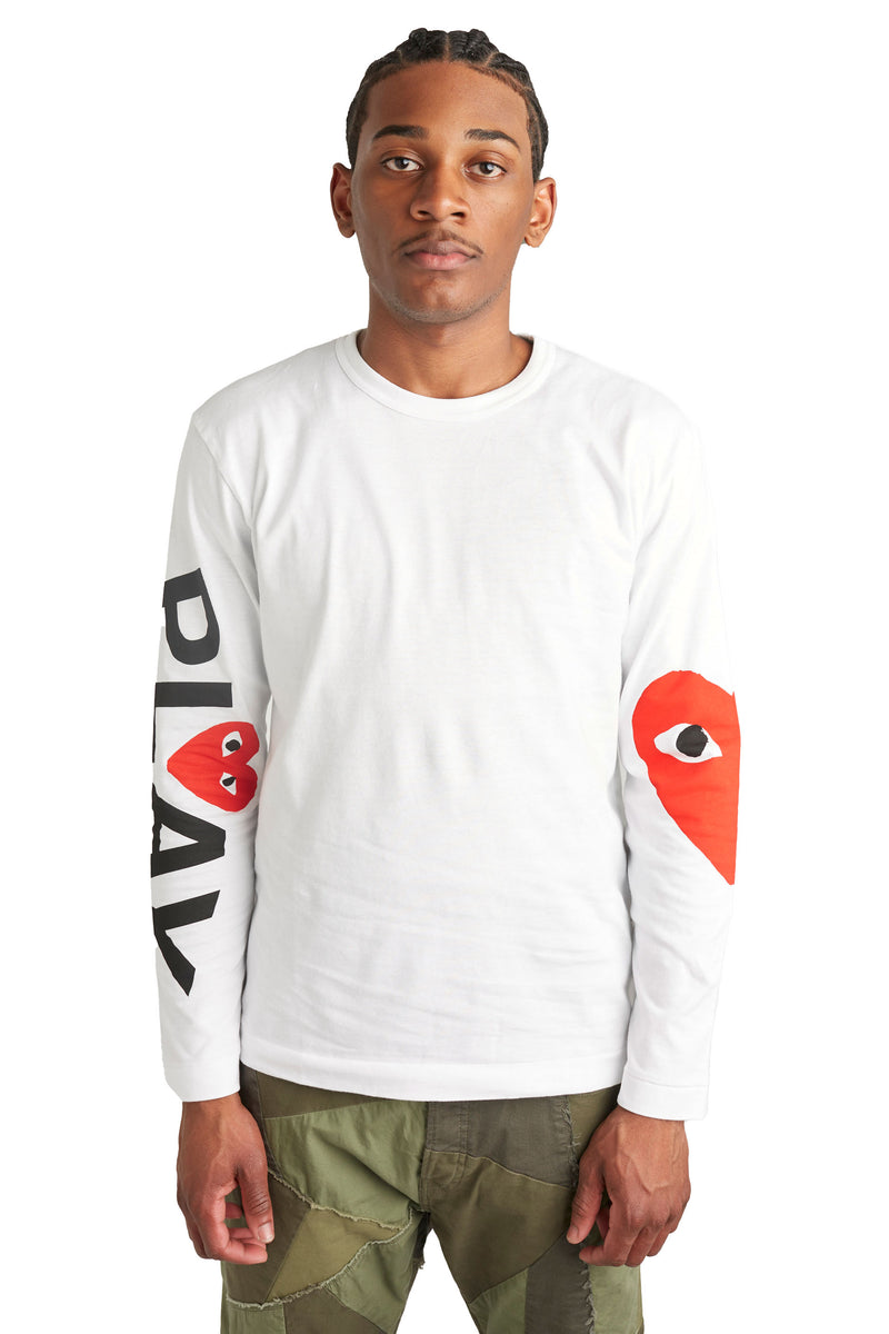 Comme des Garçons PLAY L/S Tee - ROOTED