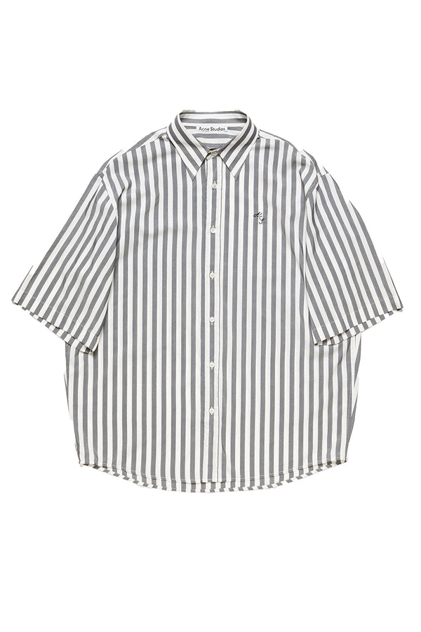 Acne Studios SS Striped Shirt 'Black/White'