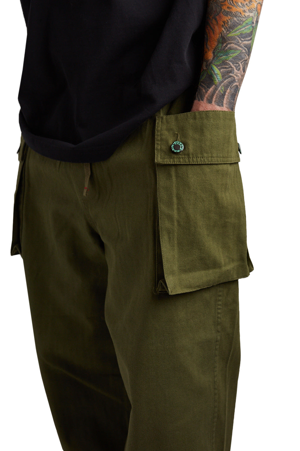 Brain Dead P-44 Jungle Pant 'Olive Drab' - ROOTED