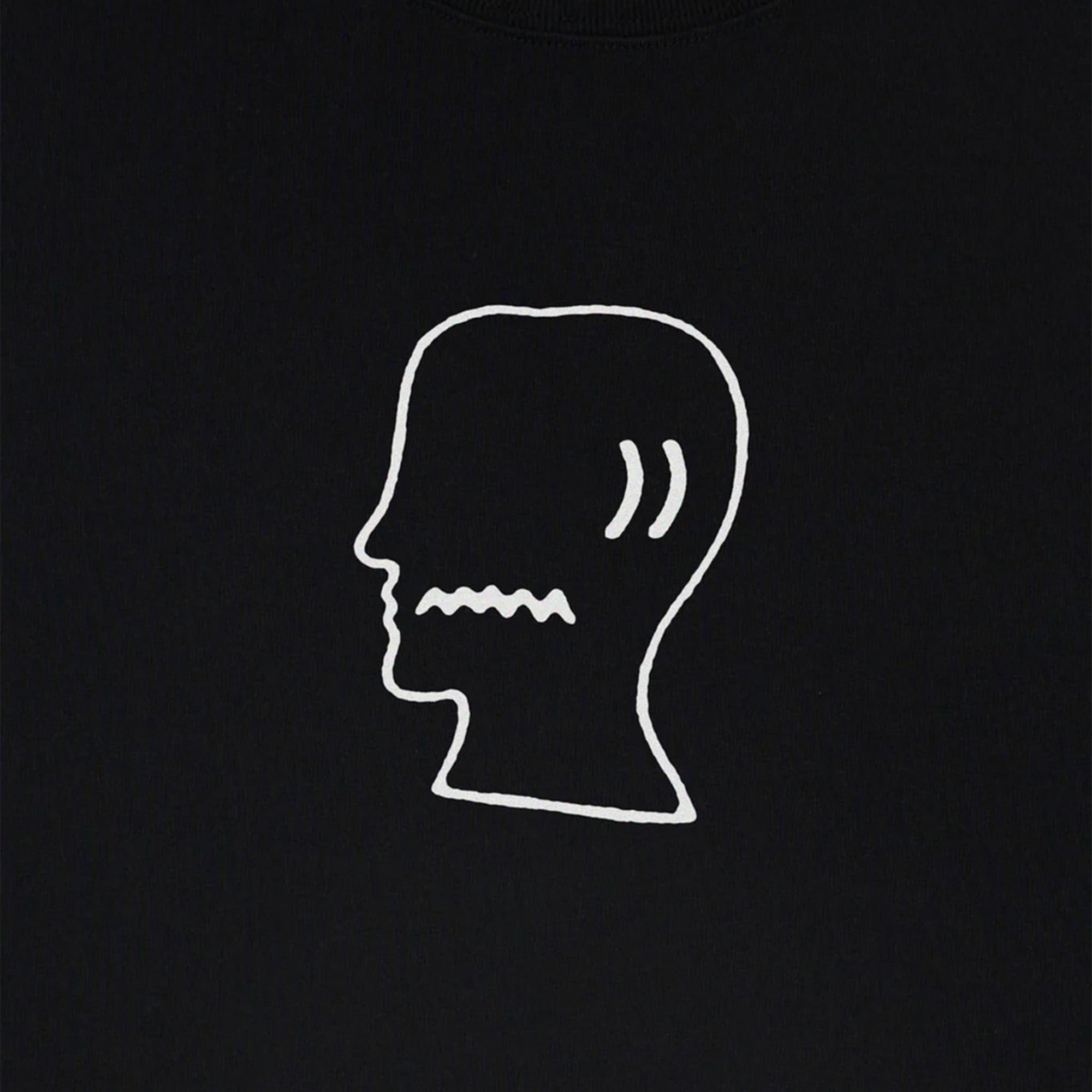 Brain Dead Logohead Tee 'Black'