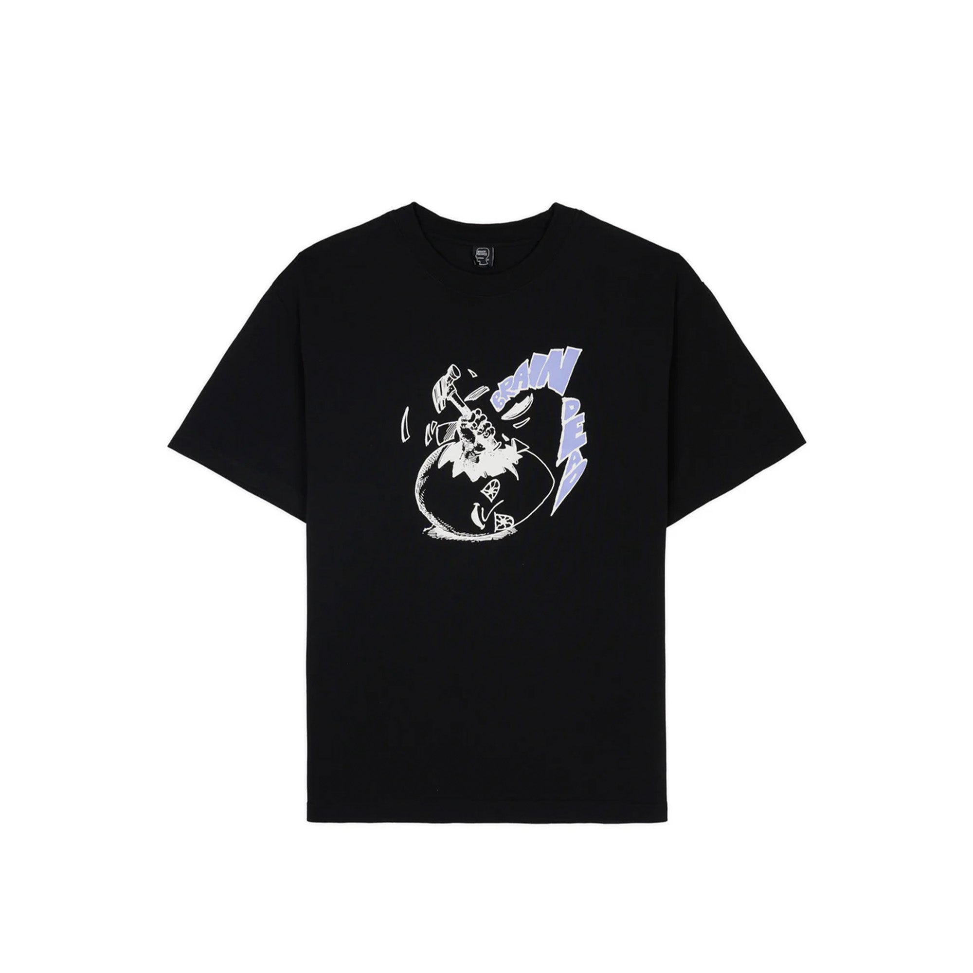 Brain Dead Crack an Egg Tee 'Black'