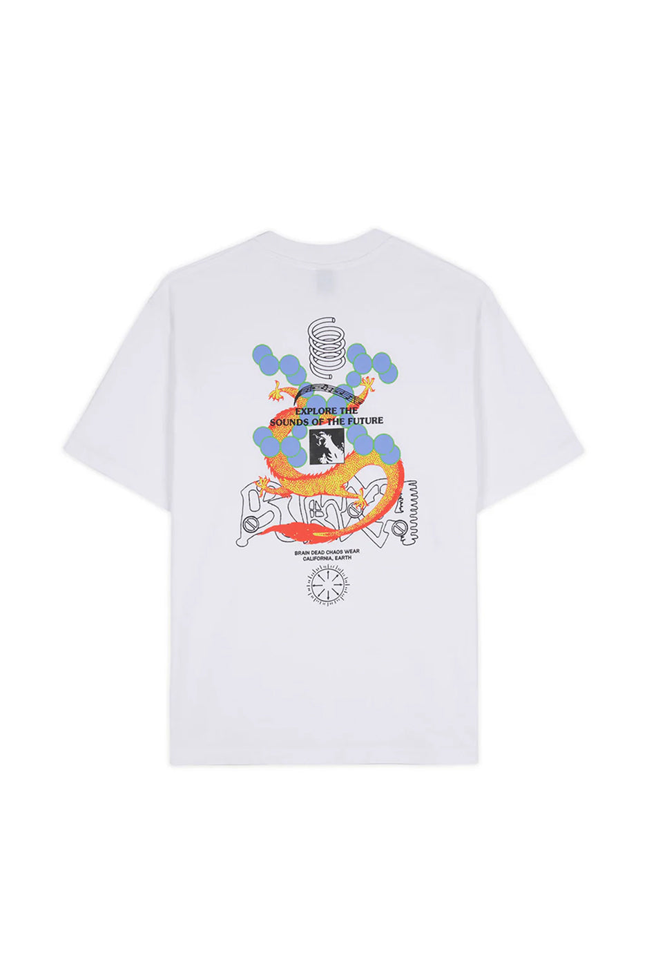 Brain Dead Future Sounds Tee 'White'