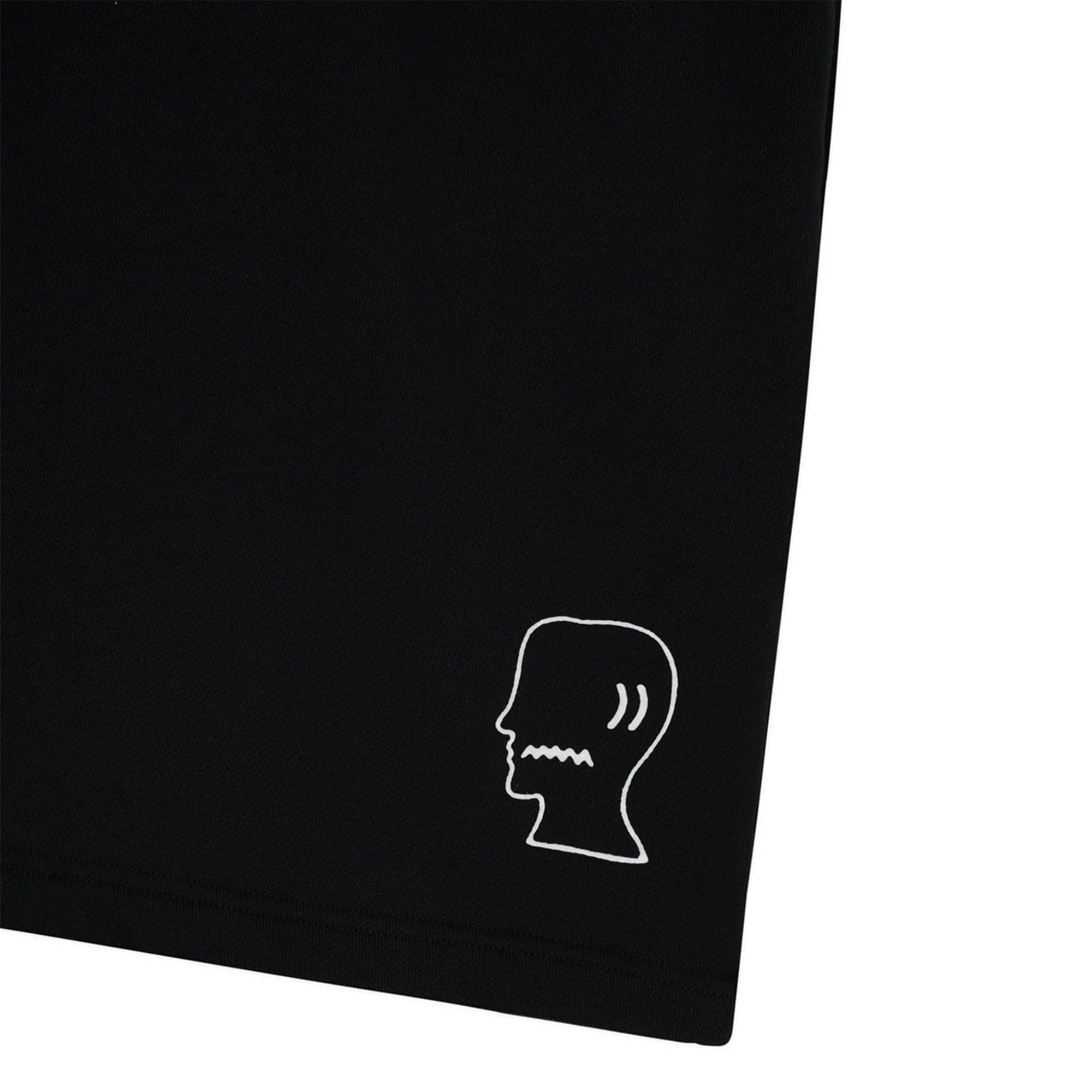 Brain Dead Logohead Rugby Shorts 'Black'