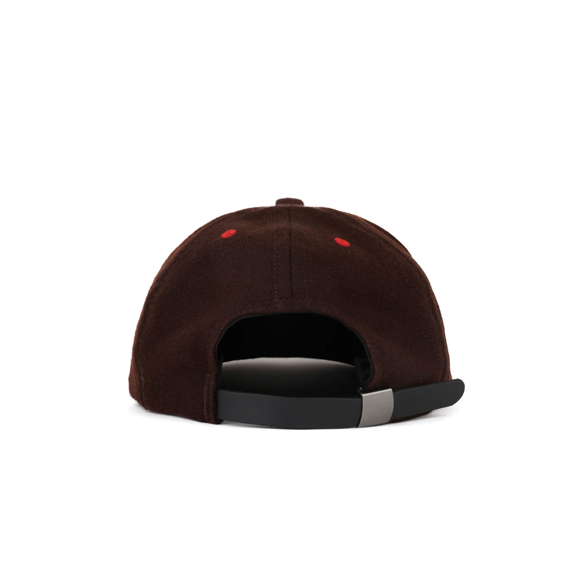 Brain Dead Flannel 6 Panel Hat 'Brown'