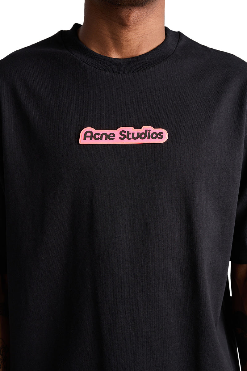 Acne Studios Print Tee 'Black/Pink' - ROOTED