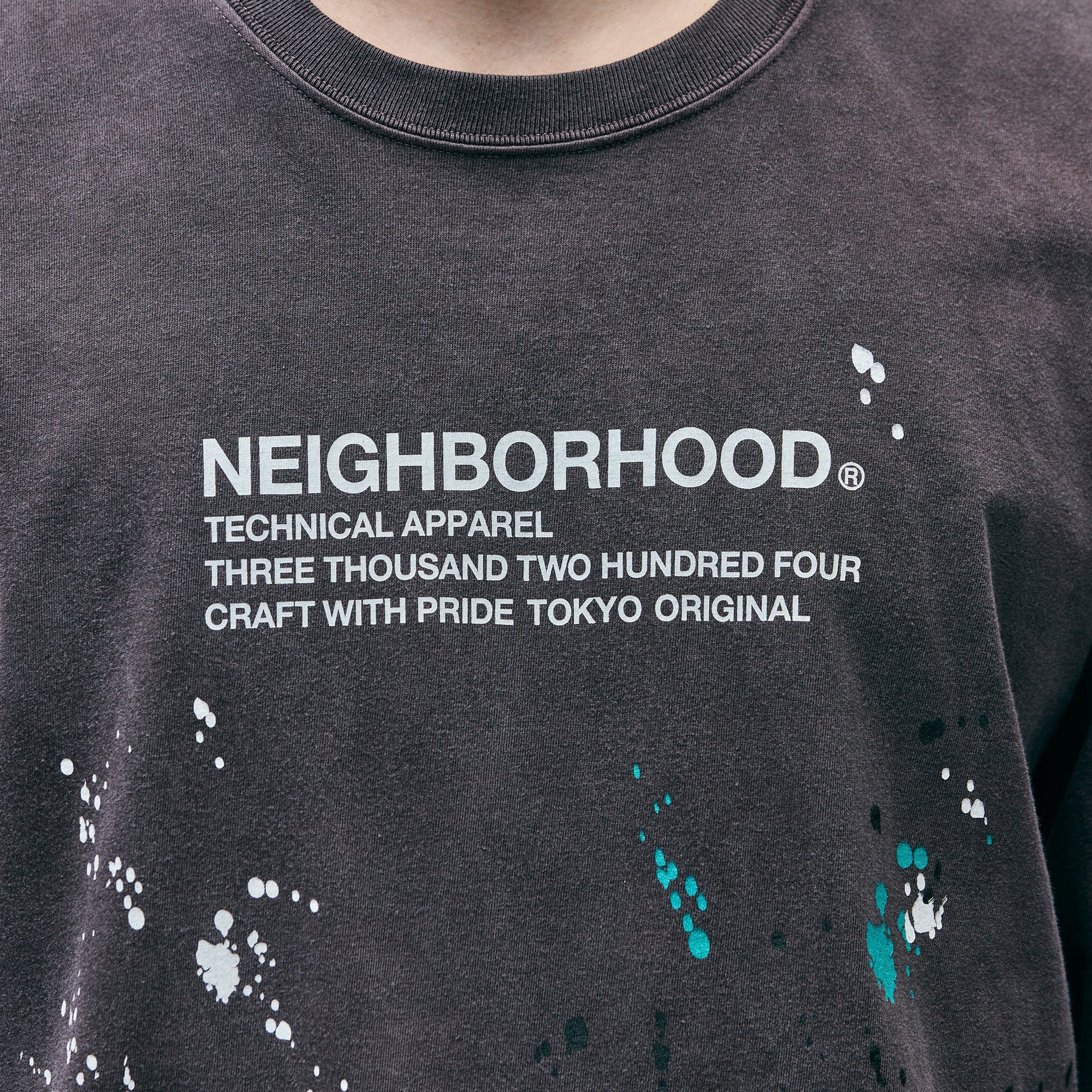 Neighborhood LS-18 Tee 'Black' - ROOTED