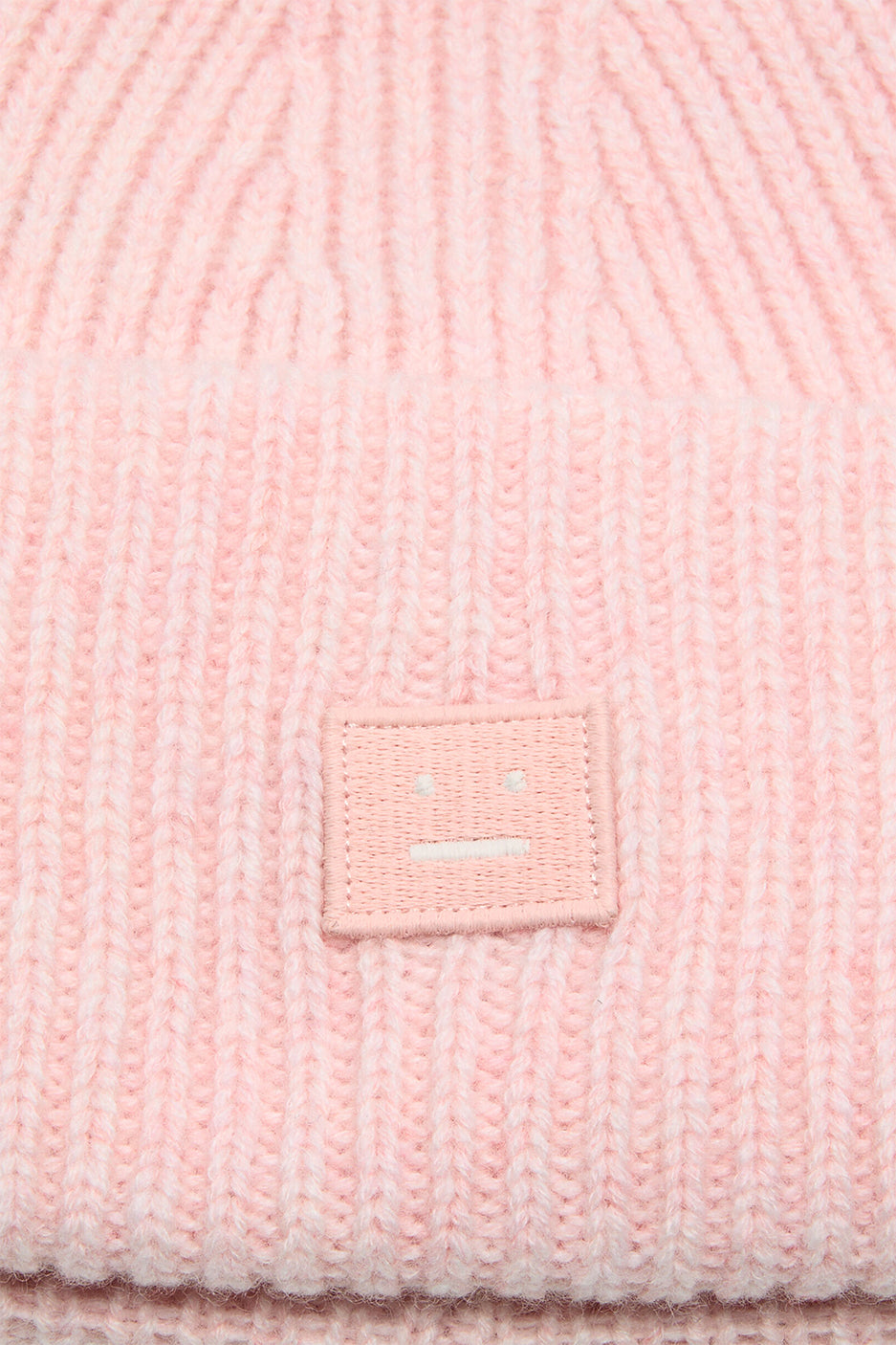 Acne Studios Ribbed Face Beanie 'Pink'