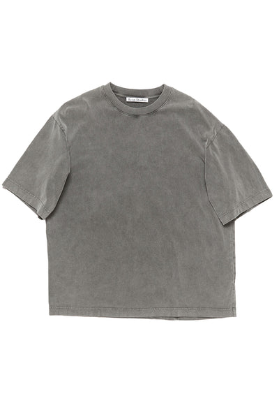 Acne Studios｜ (CL0294 BCA) Acne Studios - Logo t-shirt - Relaxed fit - Moss Green