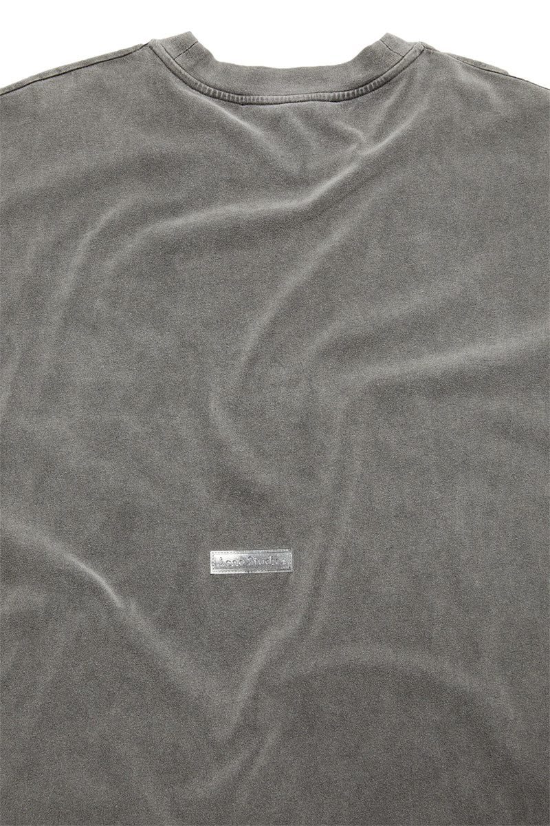 Acne Studios Rubber Patch Tee 'Faded Black'