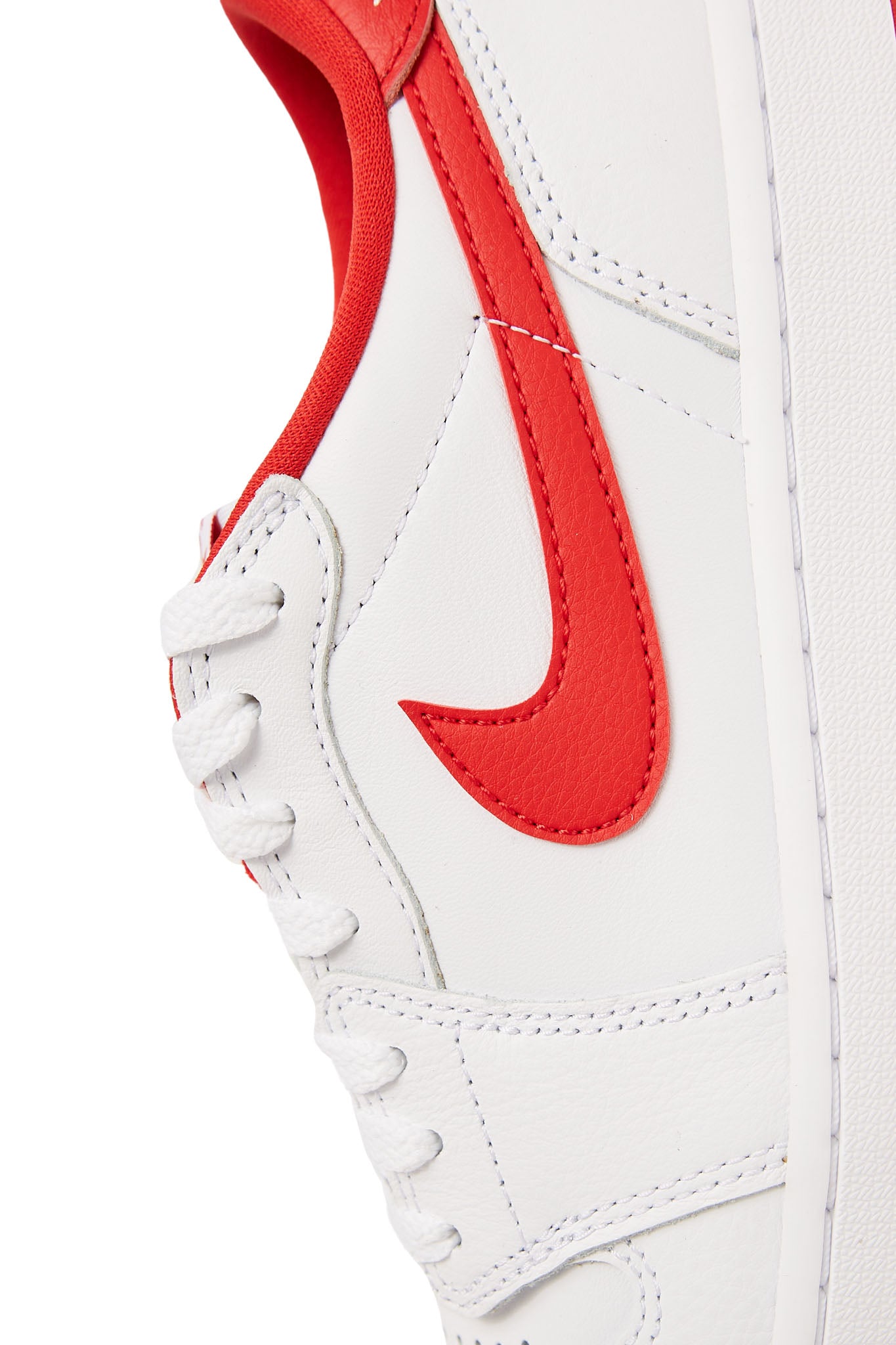 Air Jordan 1 Low OG 'White/University Red' - ROOTED