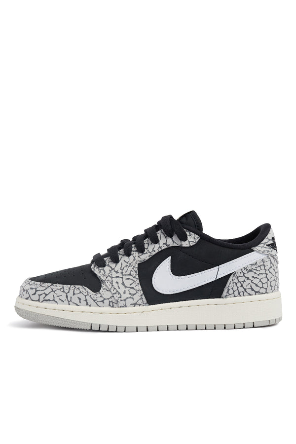 Air Jordan 1 Kids Low OG 'Black/Muslin' - ROOTED