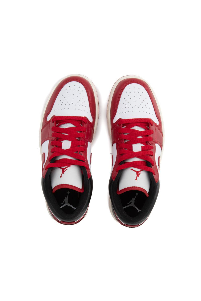 Air Jordan Womens 1 Low 'White/Gym Red'