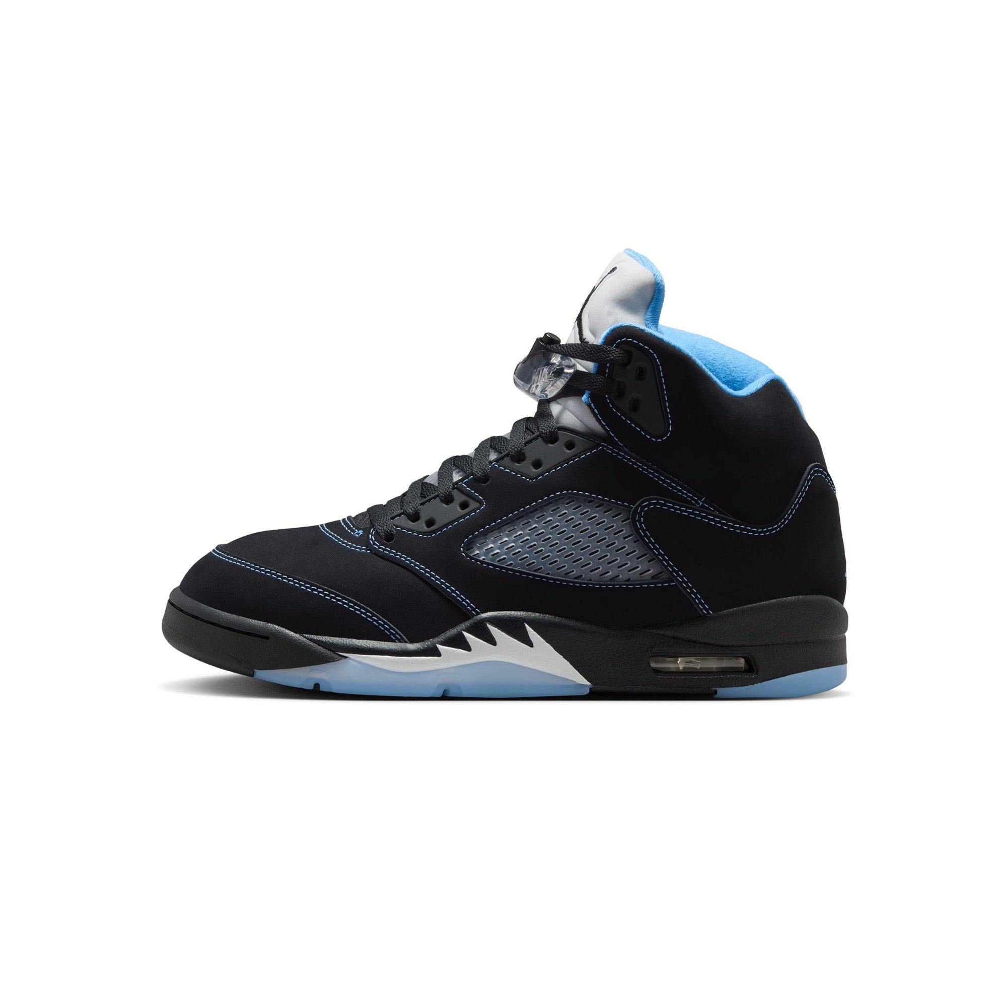 Air Jordan 5 Retro OG 'Black/University Blue' - ROOTED