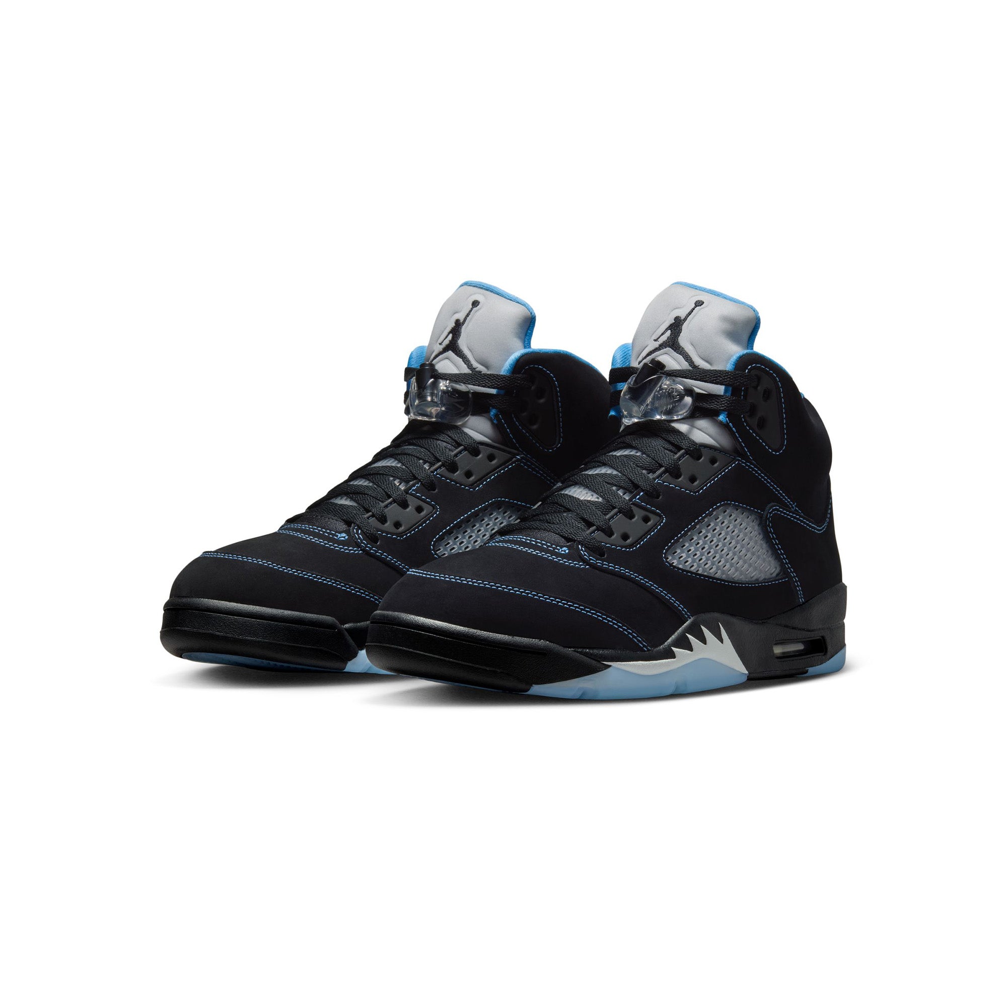 Air Jordan 5 Retro OG 'Black/University Blue' - ROOTED