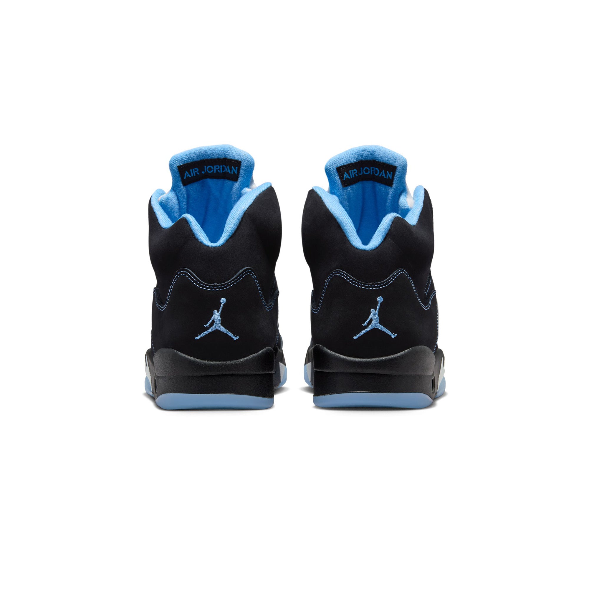 Air Jordan 5 Retro OG 'Black/University Blue' - ROOTED