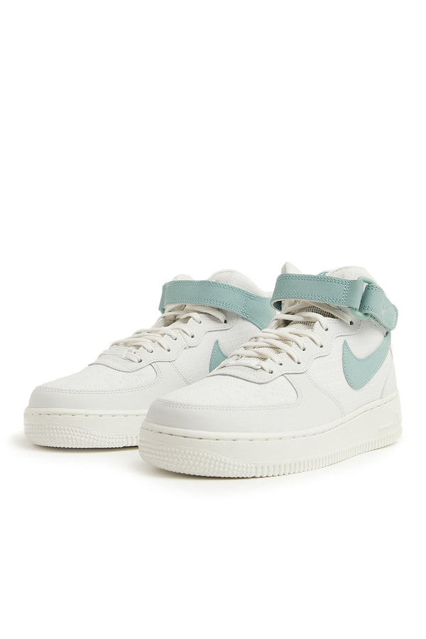 Nike Womens Air Force 1 '07 Mid 'Summit White/Mineral-Sail' - ROOTED