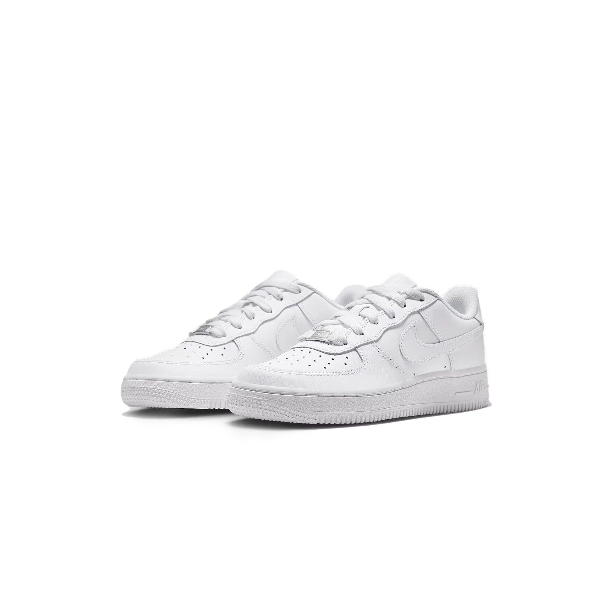 Kids Nike Air Force 1  'White/White' - ROOTED