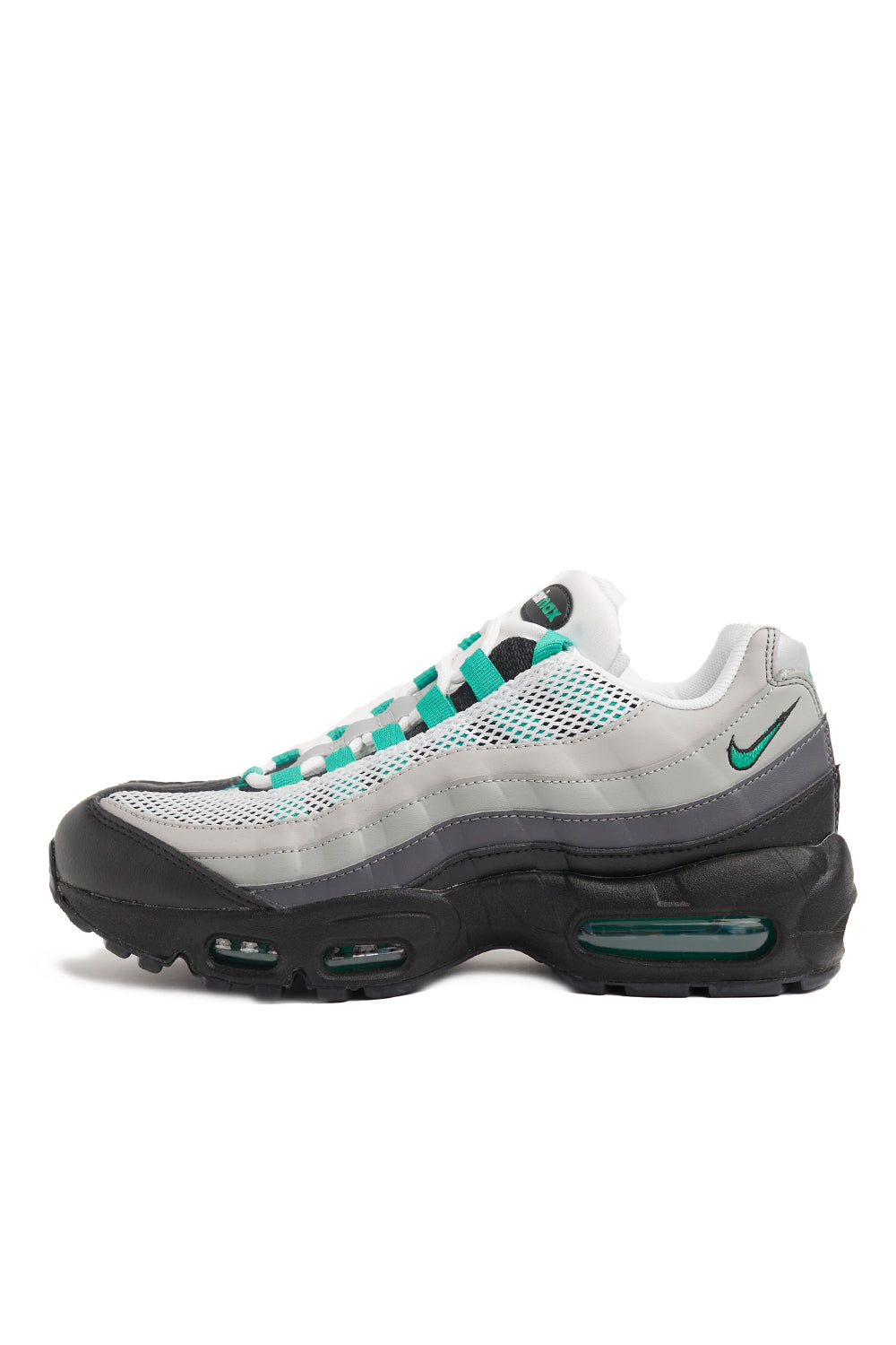 Nike Womens Air Max 95 'Black/Stadium Green' - ROOTED