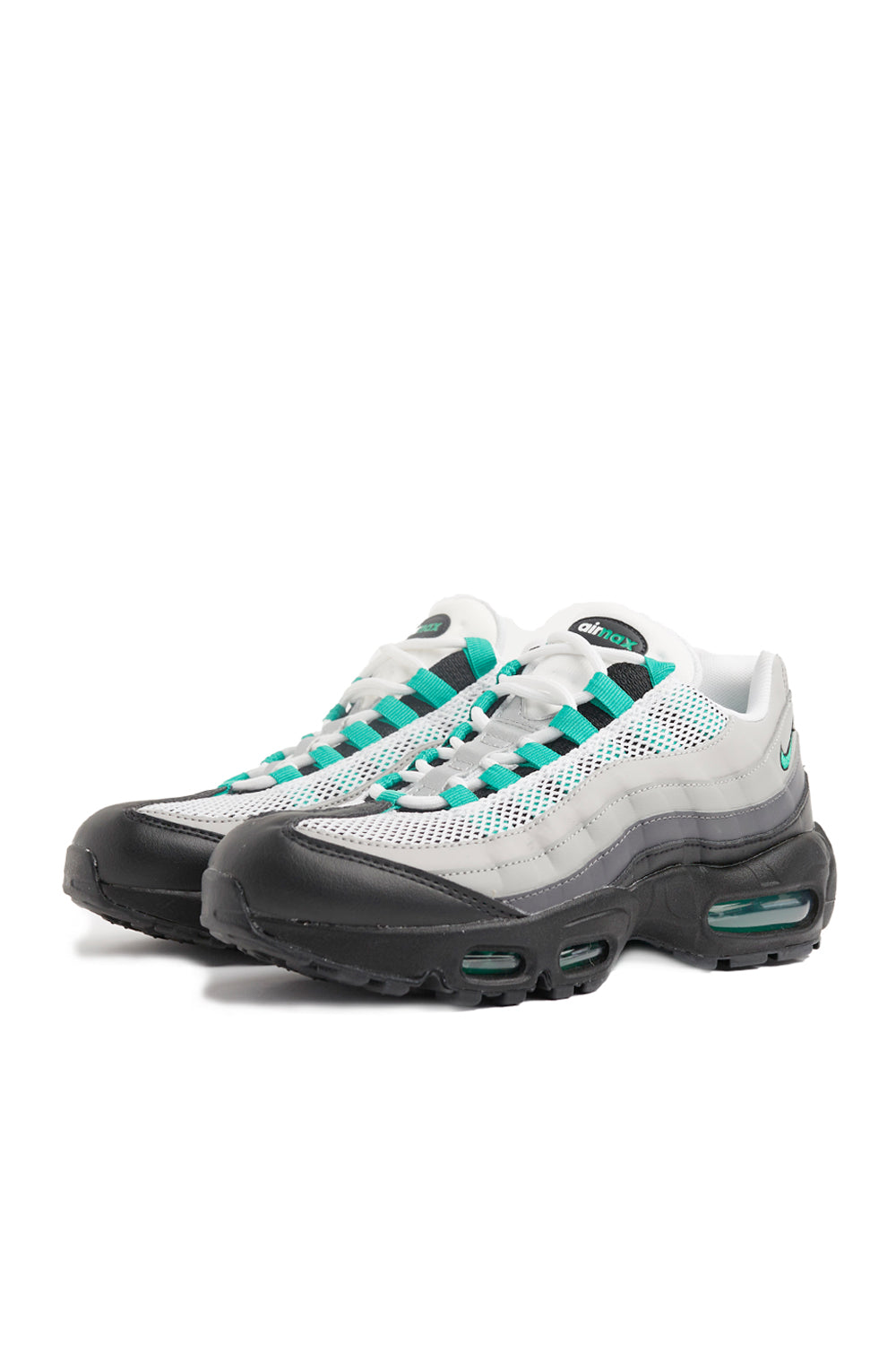 Nike Womens Air Max 95 'Black/Stadium Green' - ROOTED