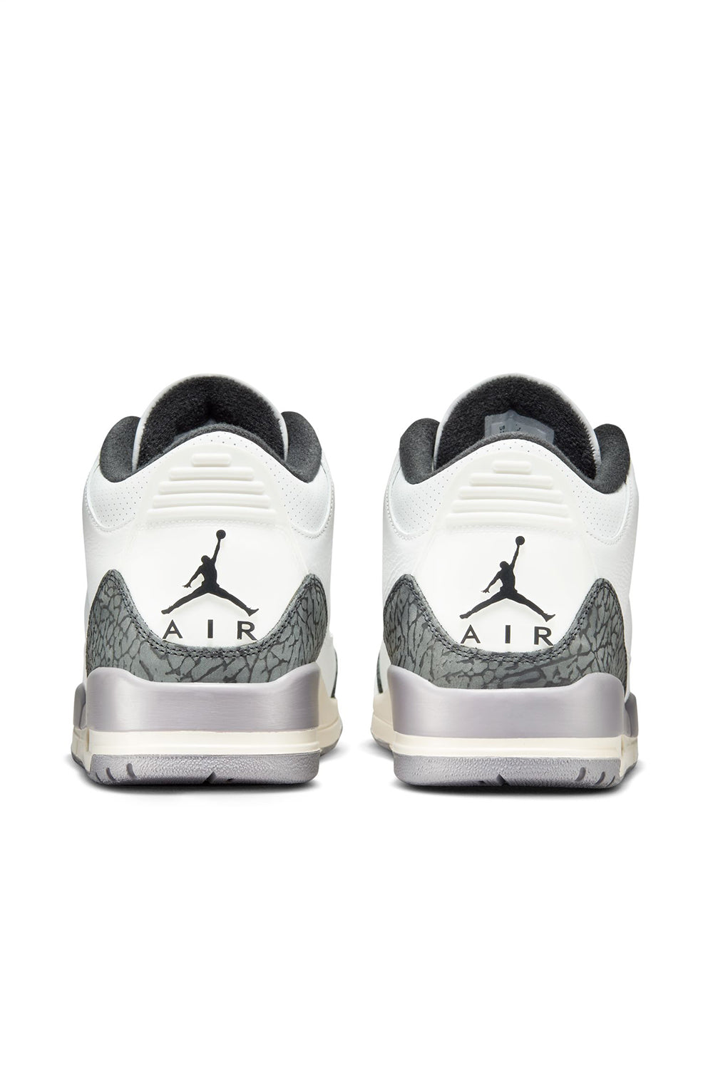 Air Jordan Kids 3 Retro 'Summit White/Fire Red' - ROOTED