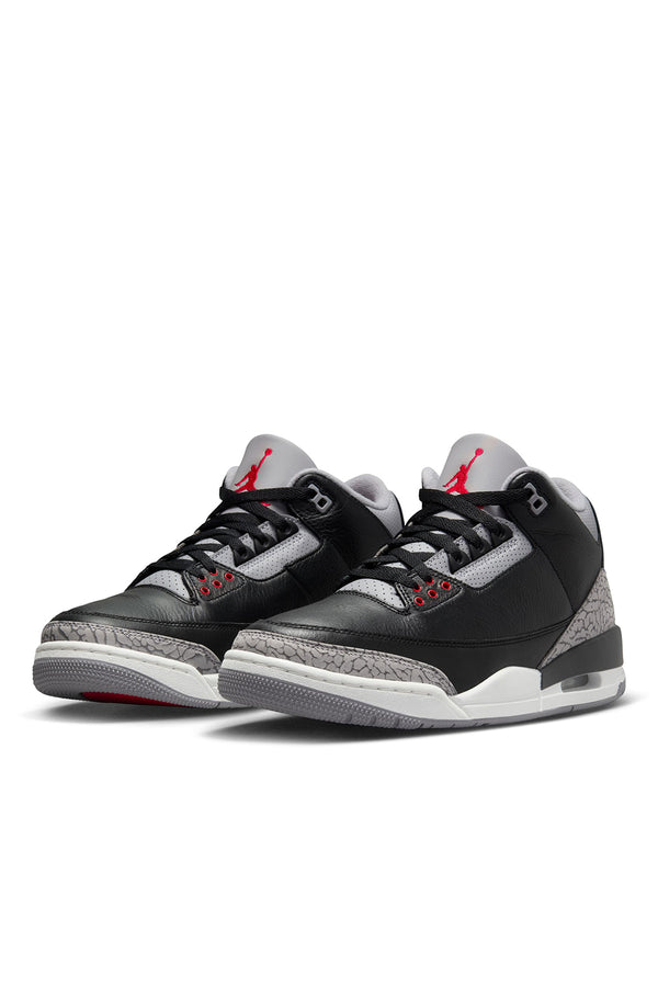 Air Jordan 3 Retro 'Black/Fire Red/Cement Grey'