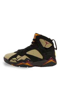 Air Jordan Mens Retro 7 SE 'Black Olive' Shoes - ROOTED
