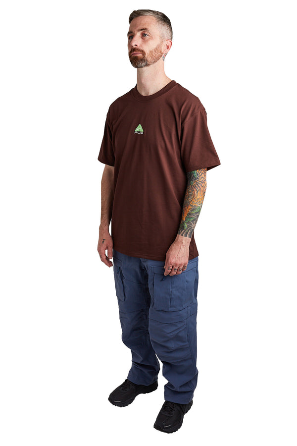 Nike ACG Mens Tee 'Earth/Lime Blast' - ROOTED