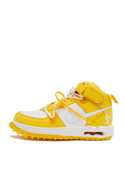 Nike Air Force 1 Mid x Off-White 'White/Varsity Maize' - ROOTED