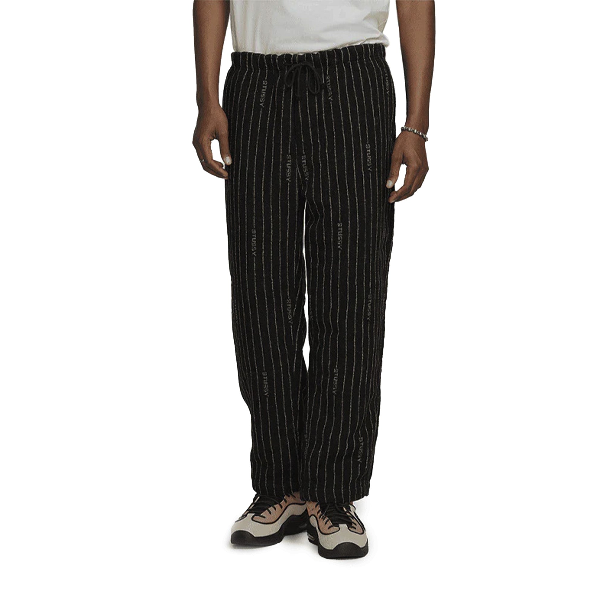 Nike Mens x Stussy U NRG HO Striped Wool Pant 'Black