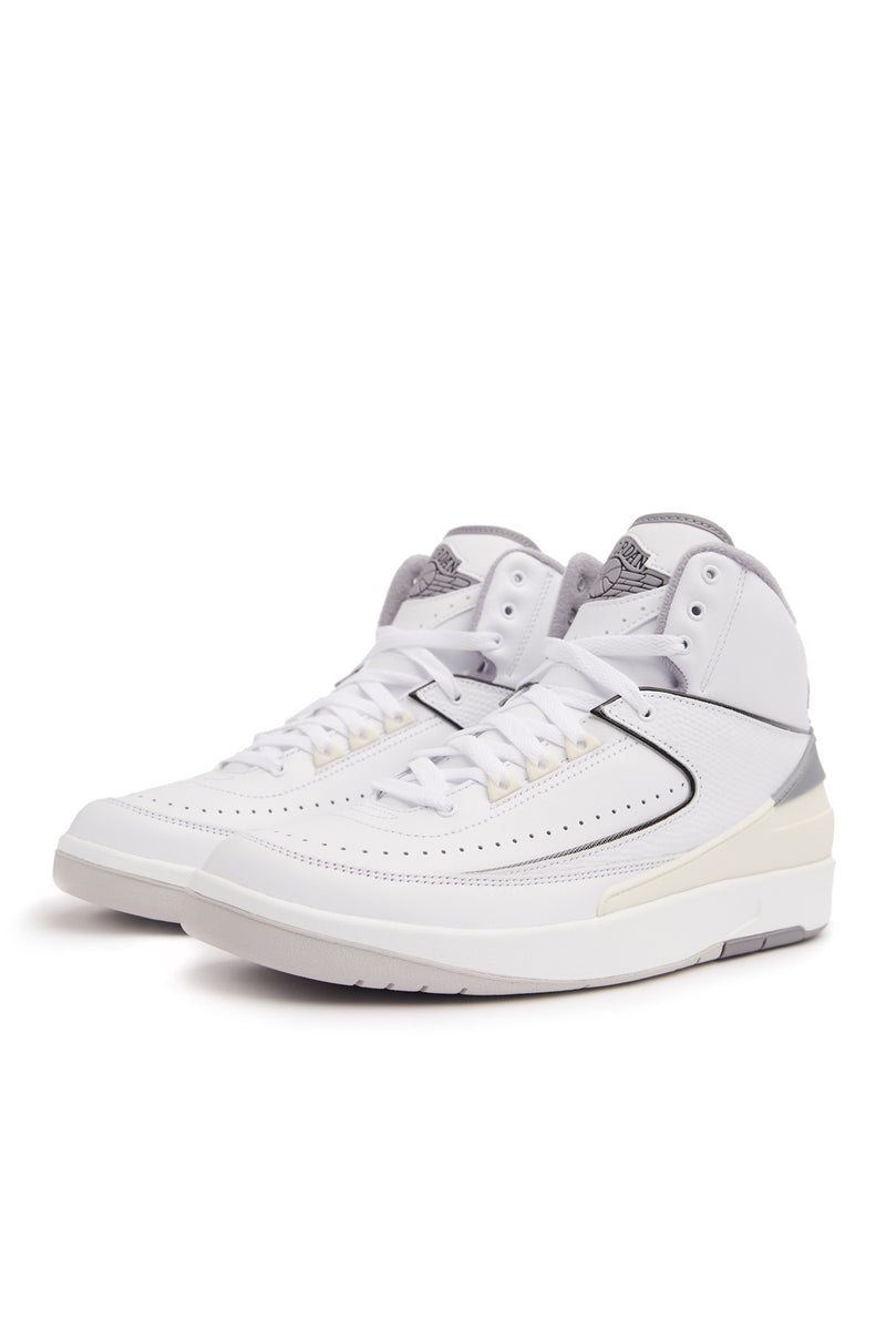 Air Jordan 2 Retro 'White/Cement Grey' - ROOTED