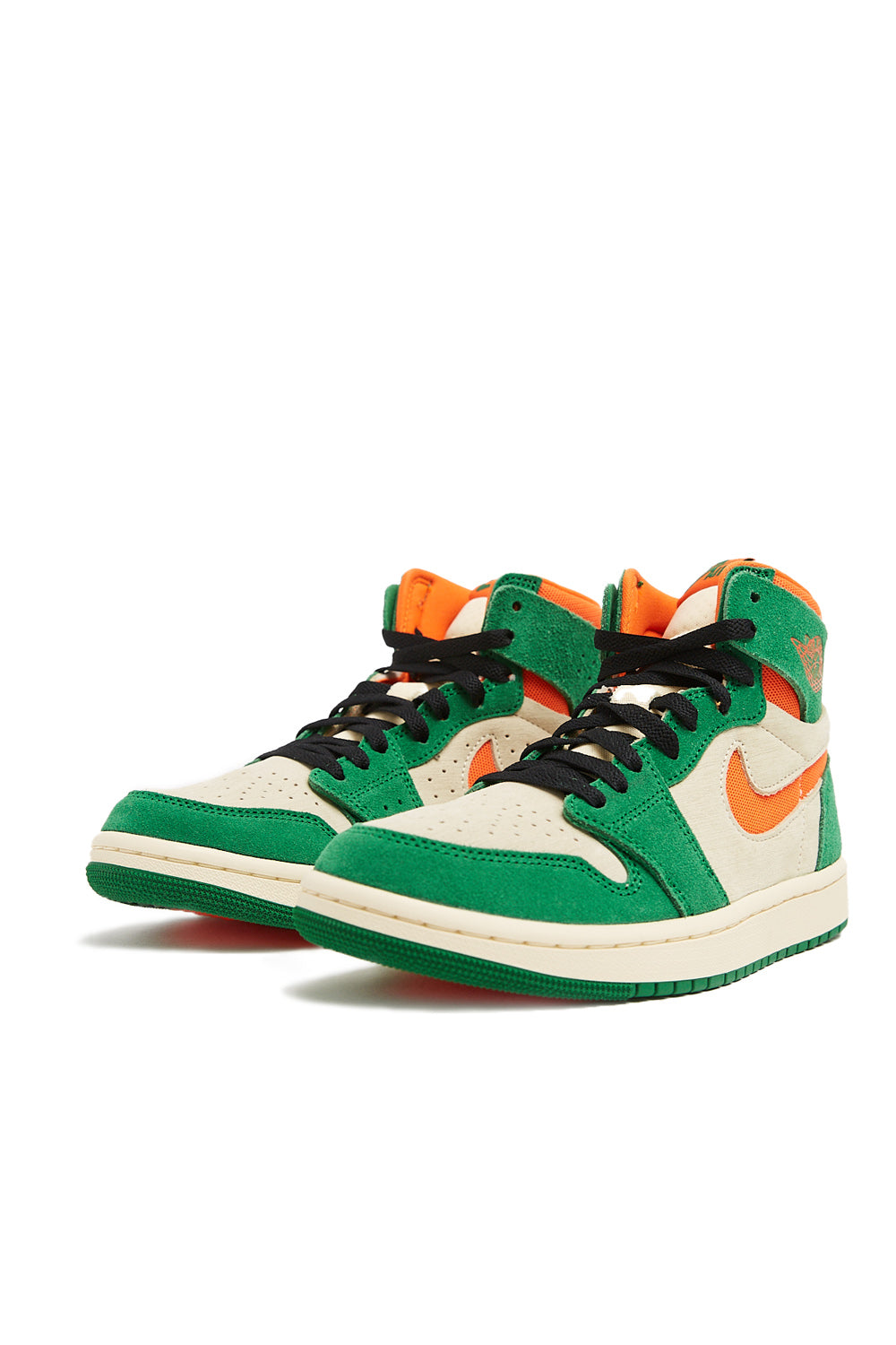 Air Jordan Womens 1 Zoom CMFT 2 'Pine Green/Orange Blaze' - ROOTED