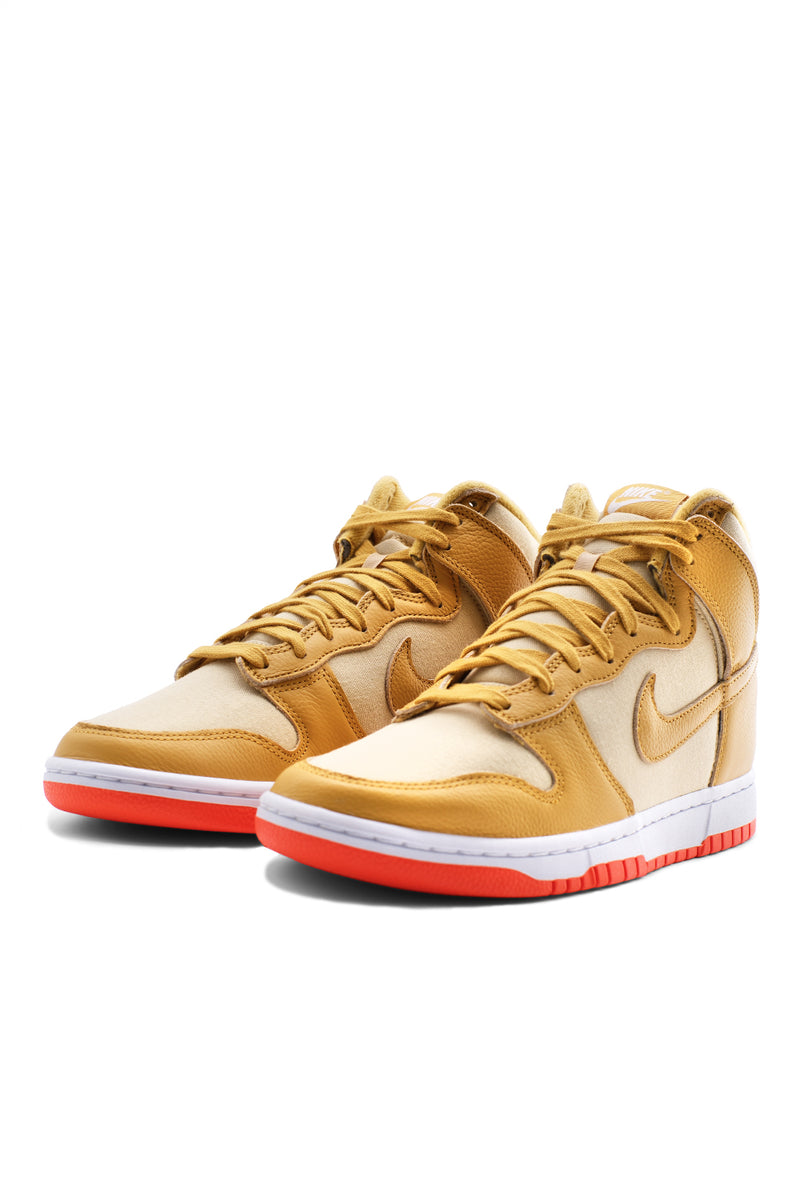 Nike Dunk High Retro Premium 'Team Gold/Wheat' - ROOTED