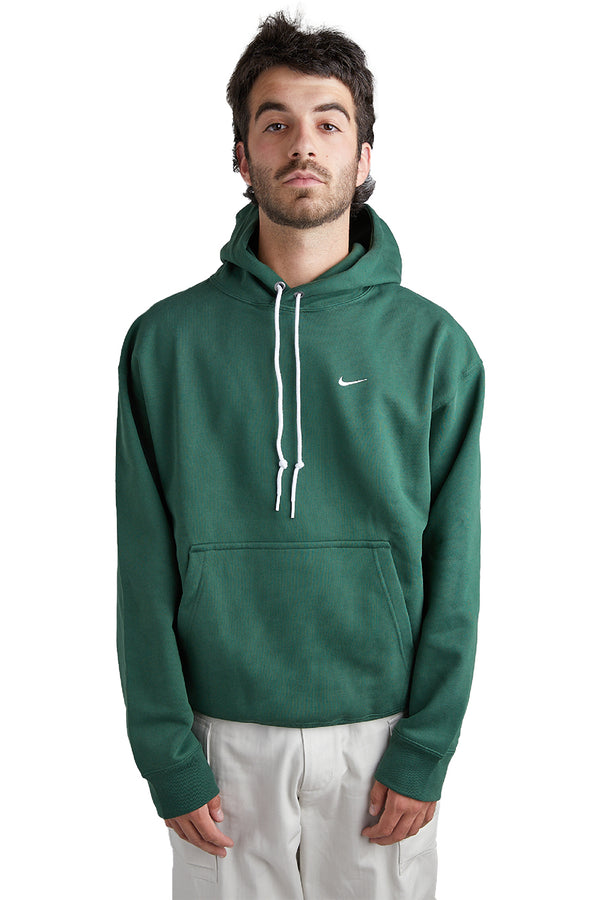 Nike Mens Solo Swoosh Hoodie 'Fir/White' - ROOTED